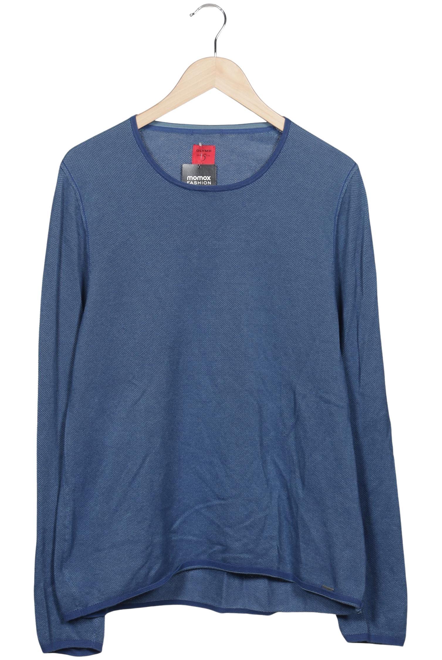 

Olymp Herren Pullover, blau, Gr. 52