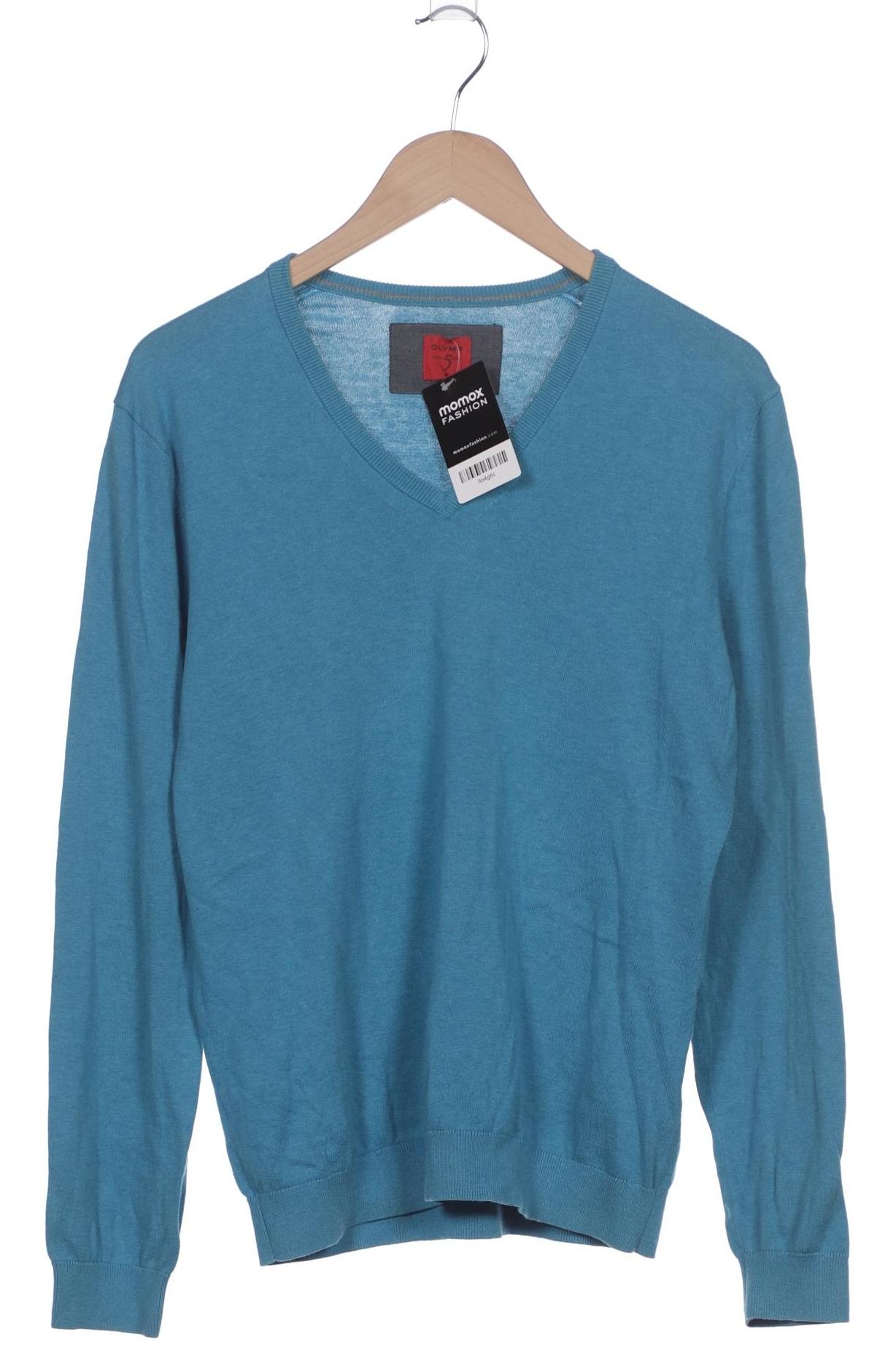 

Olymp Herren Pullover, blau, Gr. 48