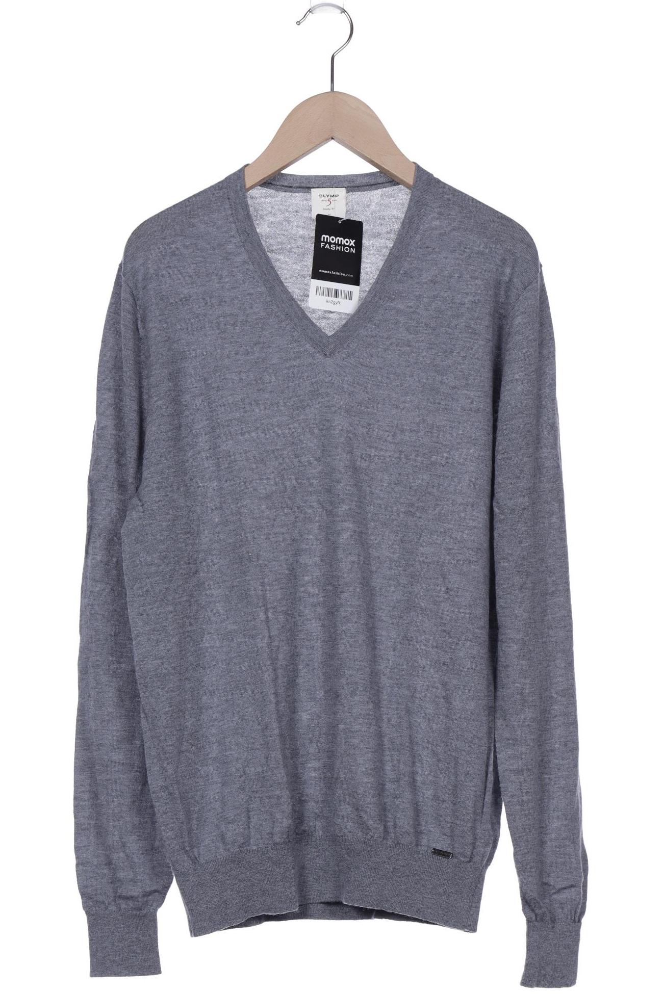 

Olymp Herren Pullover, grau, Gr. 48
