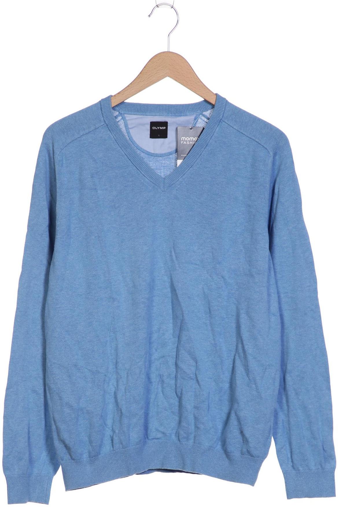 

Olymp Herren Pullover, blau