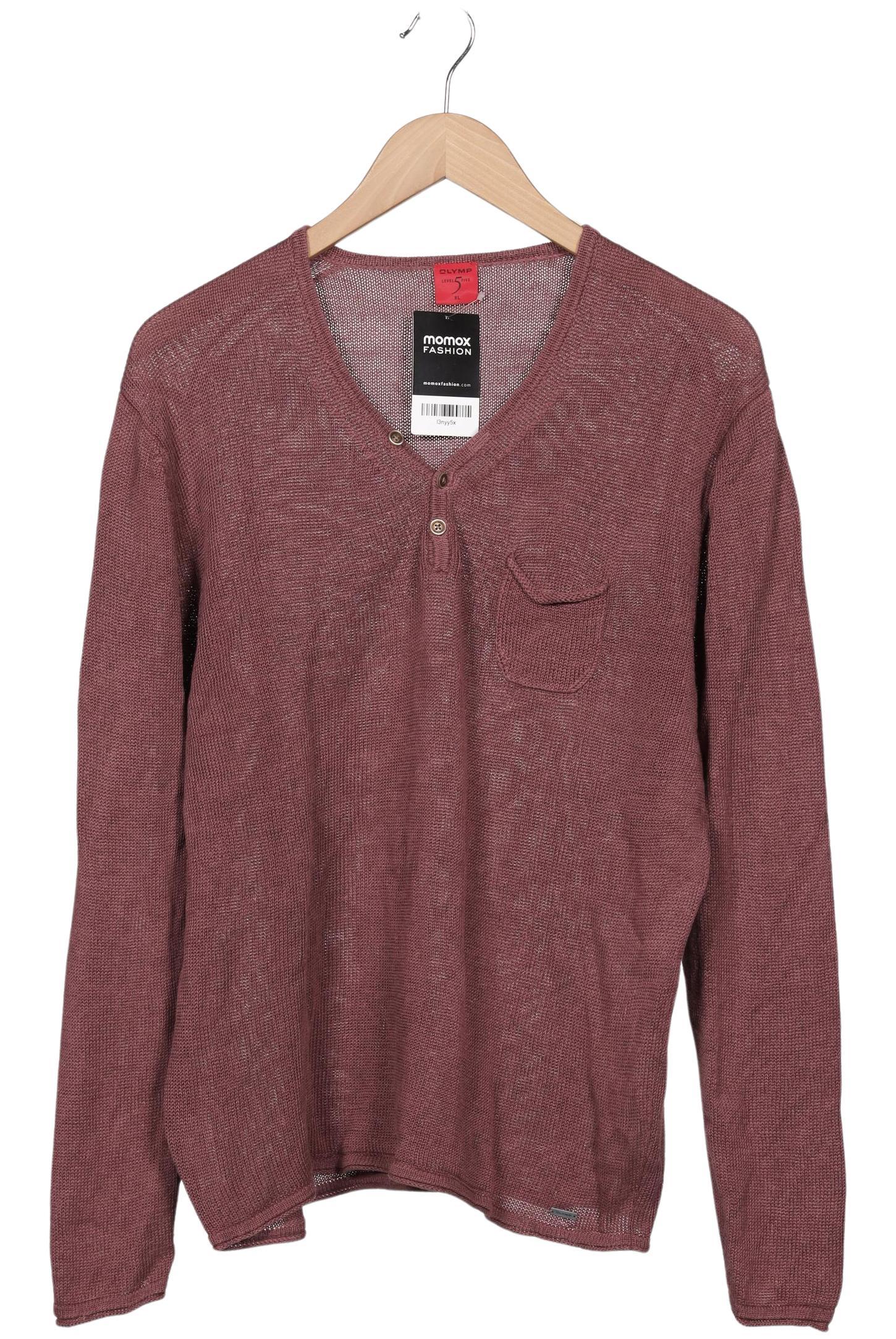 

Olymp Herren Pullover, bordeaux, Gr. 54
