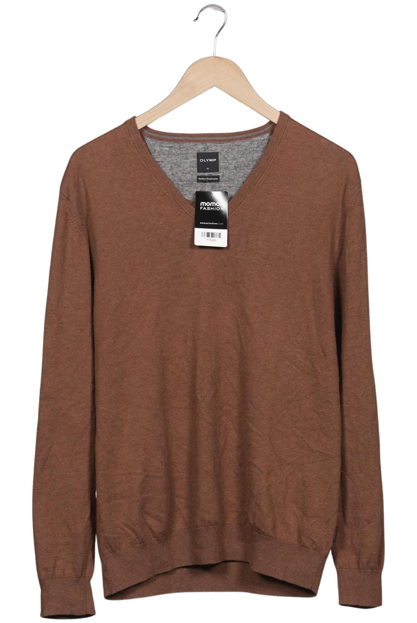 Thumbnail - Olymp Herren Pullover, braun, Gr. 54
