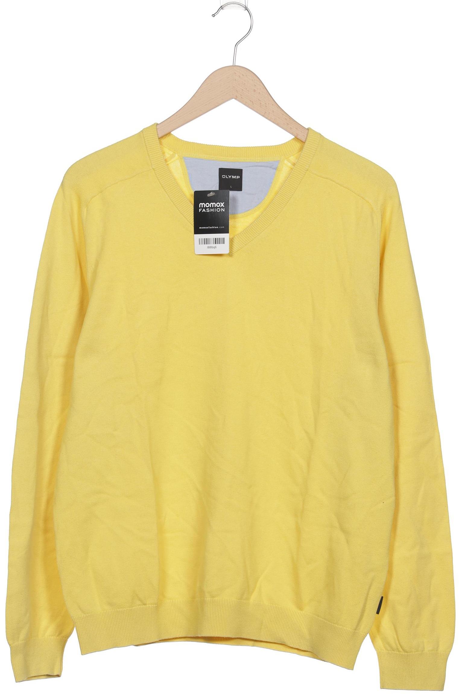 

Olymp Herren Pullover, gelb, Gr. 52