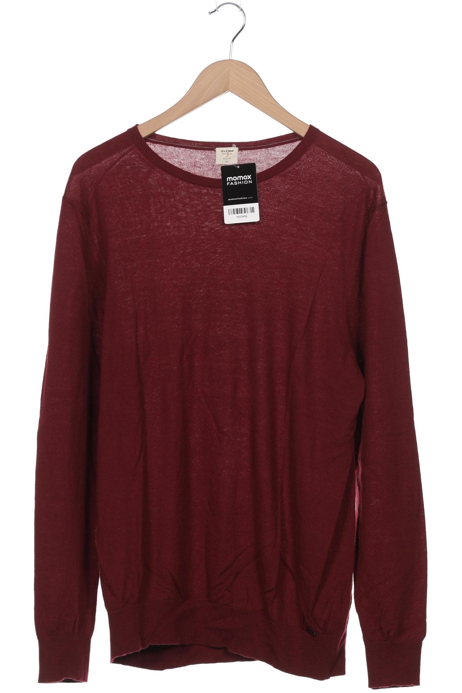 Thumbnail - Olymp Herren Pullover, bordeaux, Gr. 56