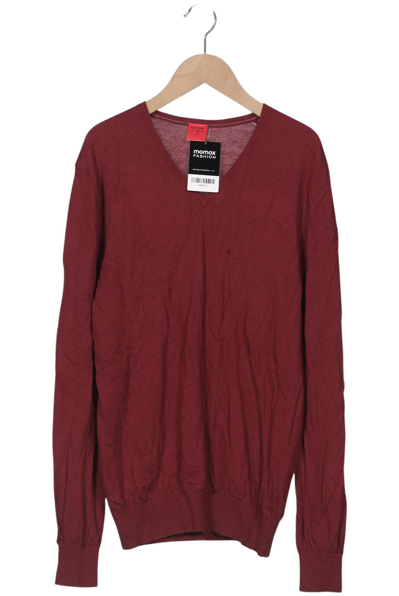 Thumbnail - Olymp Herren Pullover, bordeaux, Gr. 52
