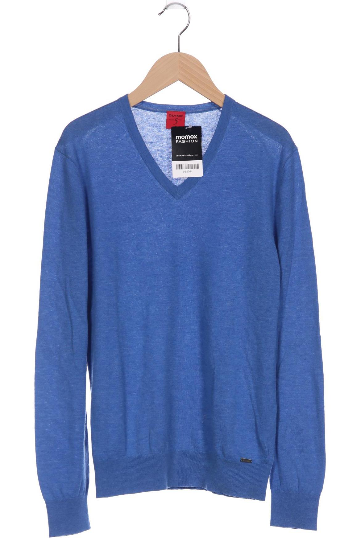 

Olymp Herren Pullover, blau, Gr. 46