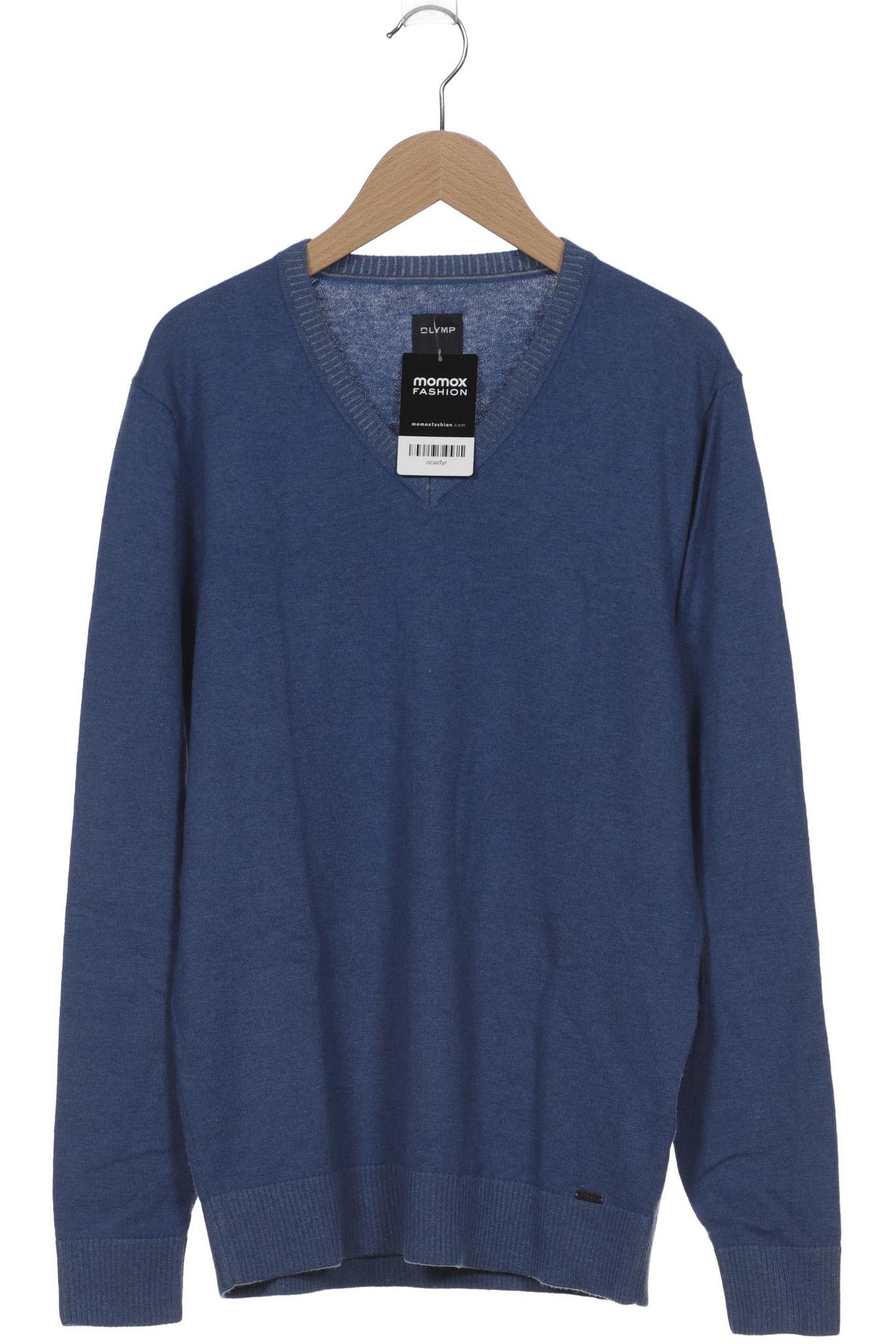

Olymp Herren Pullover, blau, Gr. 46
