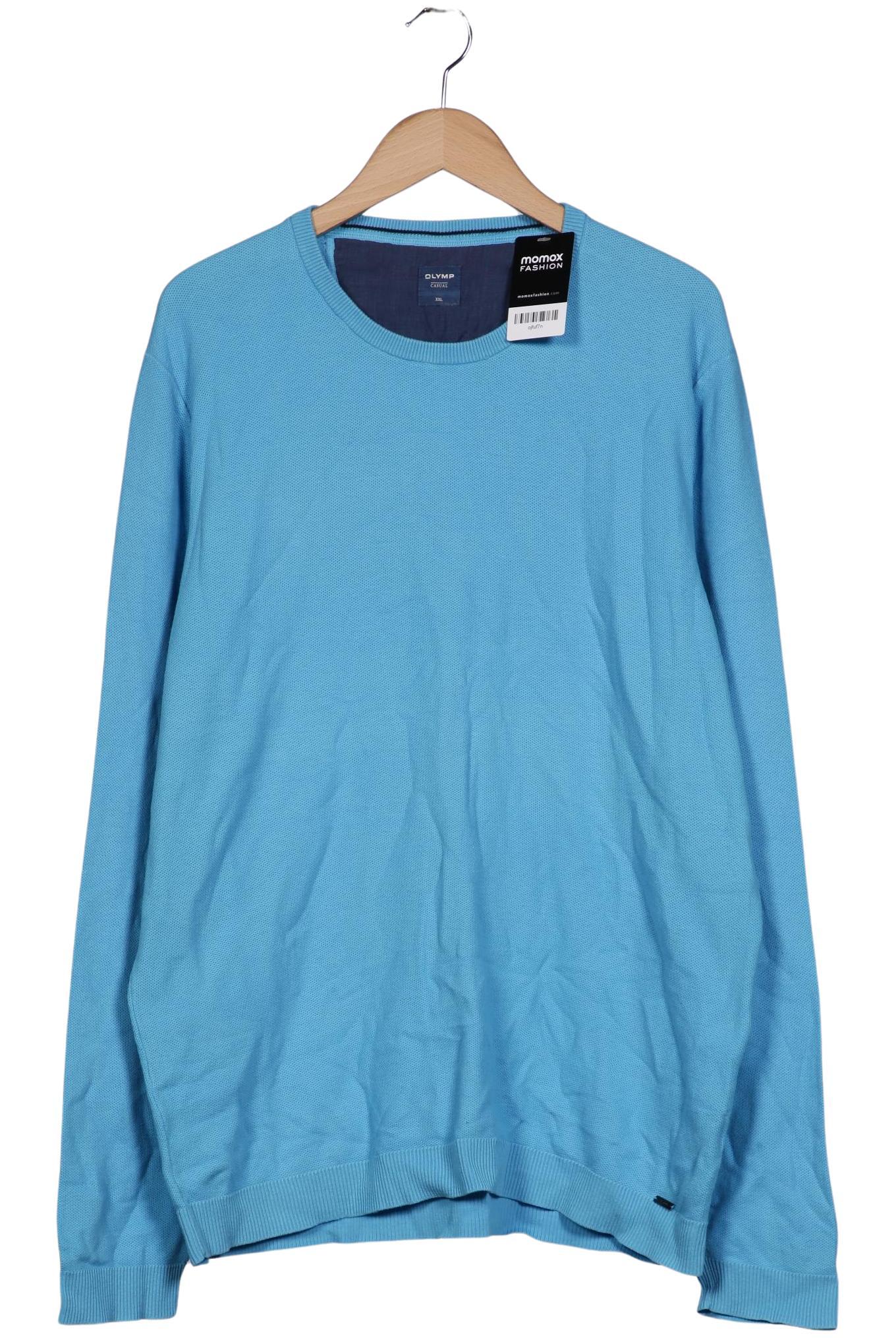 Thumbnail - Olymp Herren Pullover, hellblau, Gr. 56