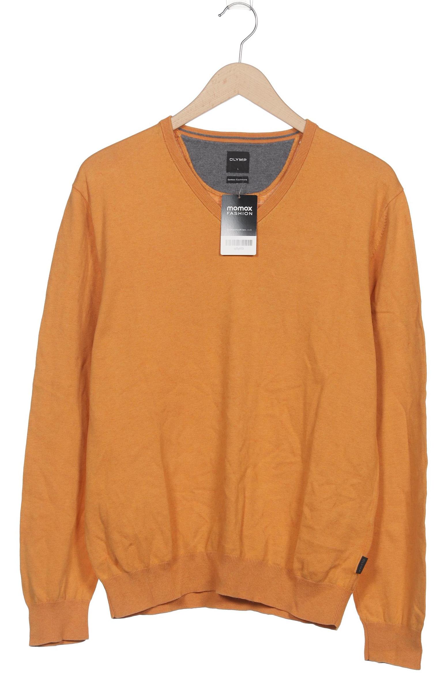 

Olymp Herren Pullover, orange, Gr. 52