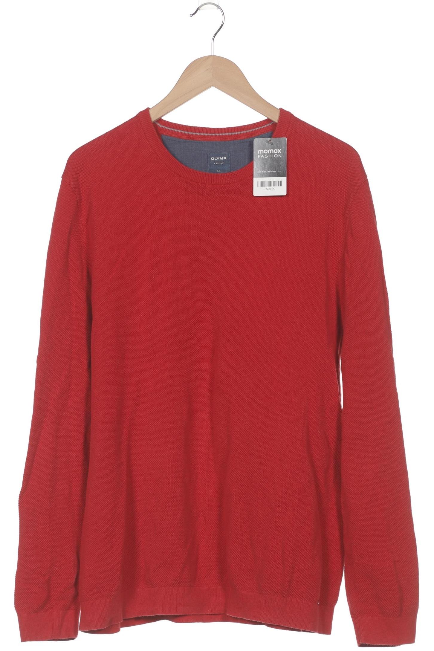 

Olymp Herren Pullover, rot, Gr. 56