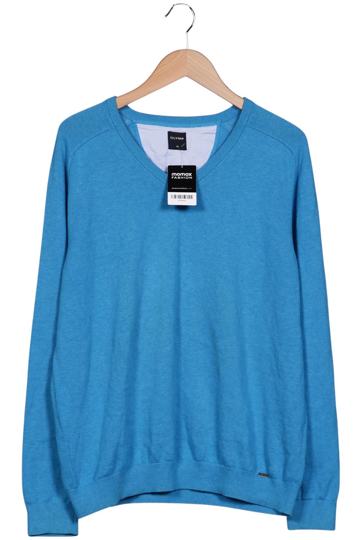 

Olymp Herren Pullover, blau, Gr. 54
