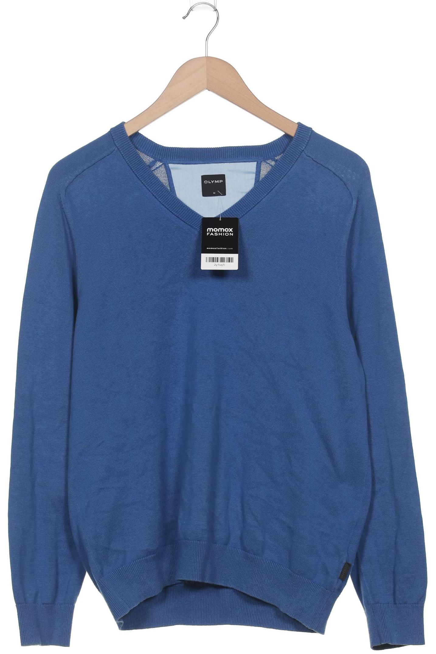 

Olymp Herren Pullover, blau, Gr. 48