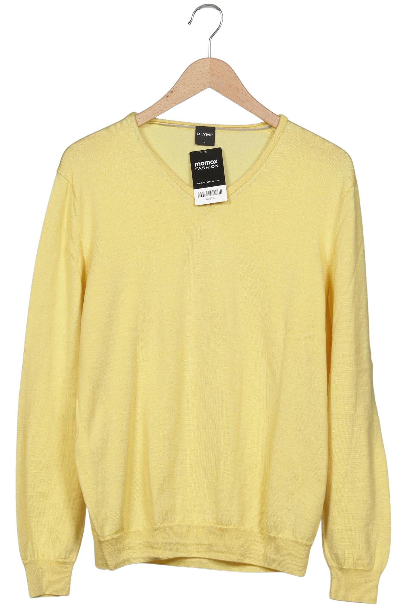 

Olymp Herren Pullover, gelb, Gr. 52