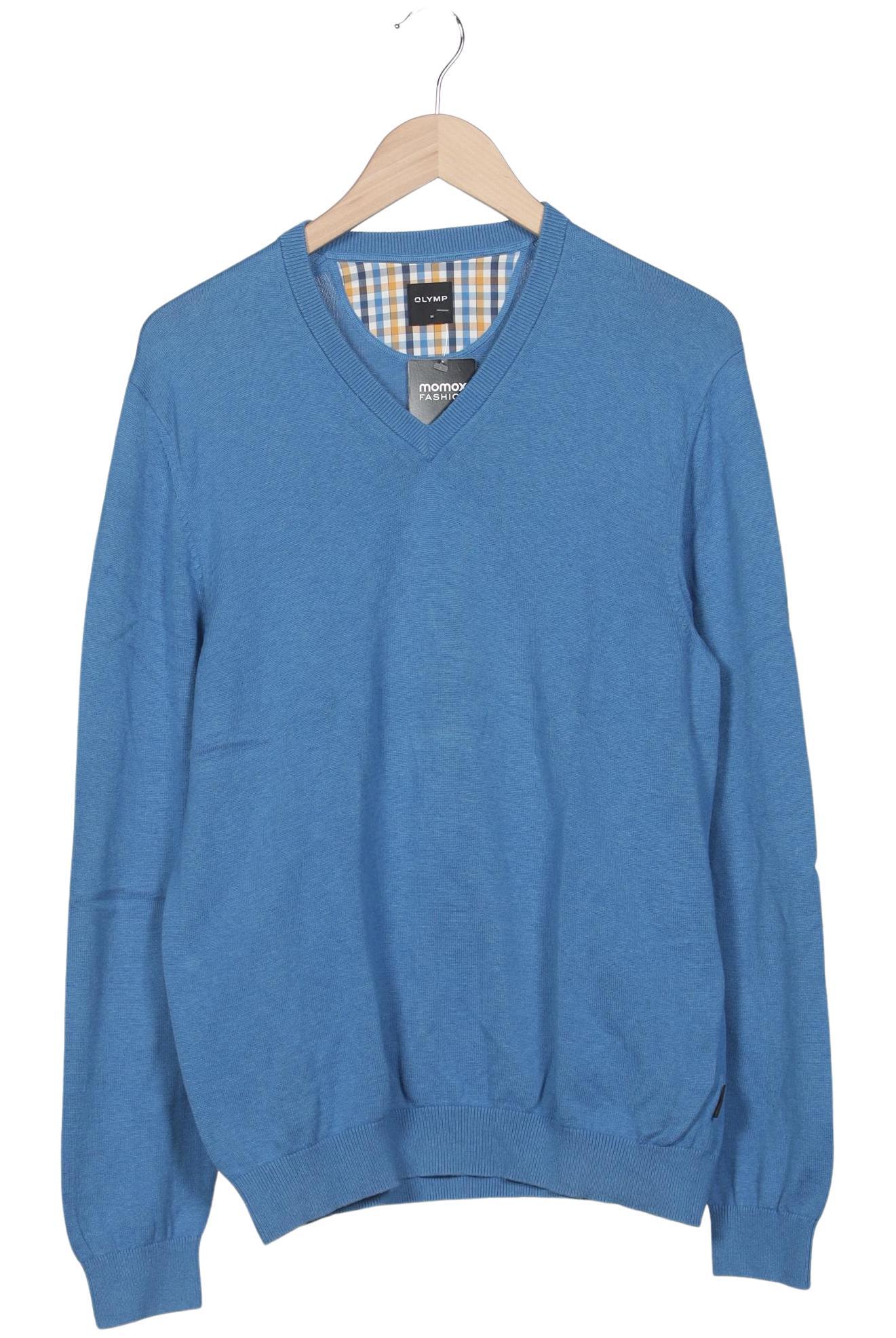 

Olymp Herren Pullover, blau, Gr. 48