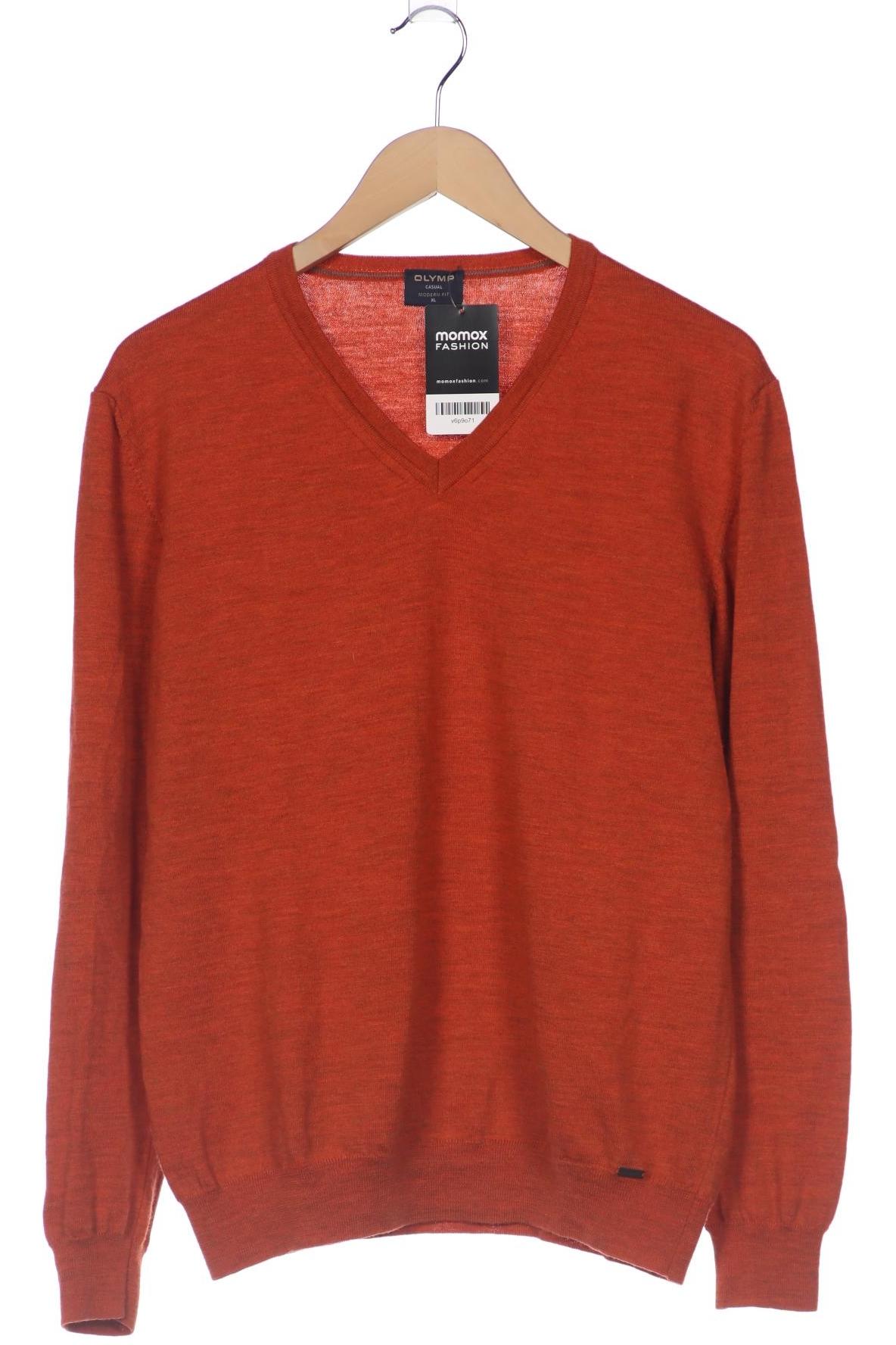 

Olymp Herren Pullover, orange, Gr. 54