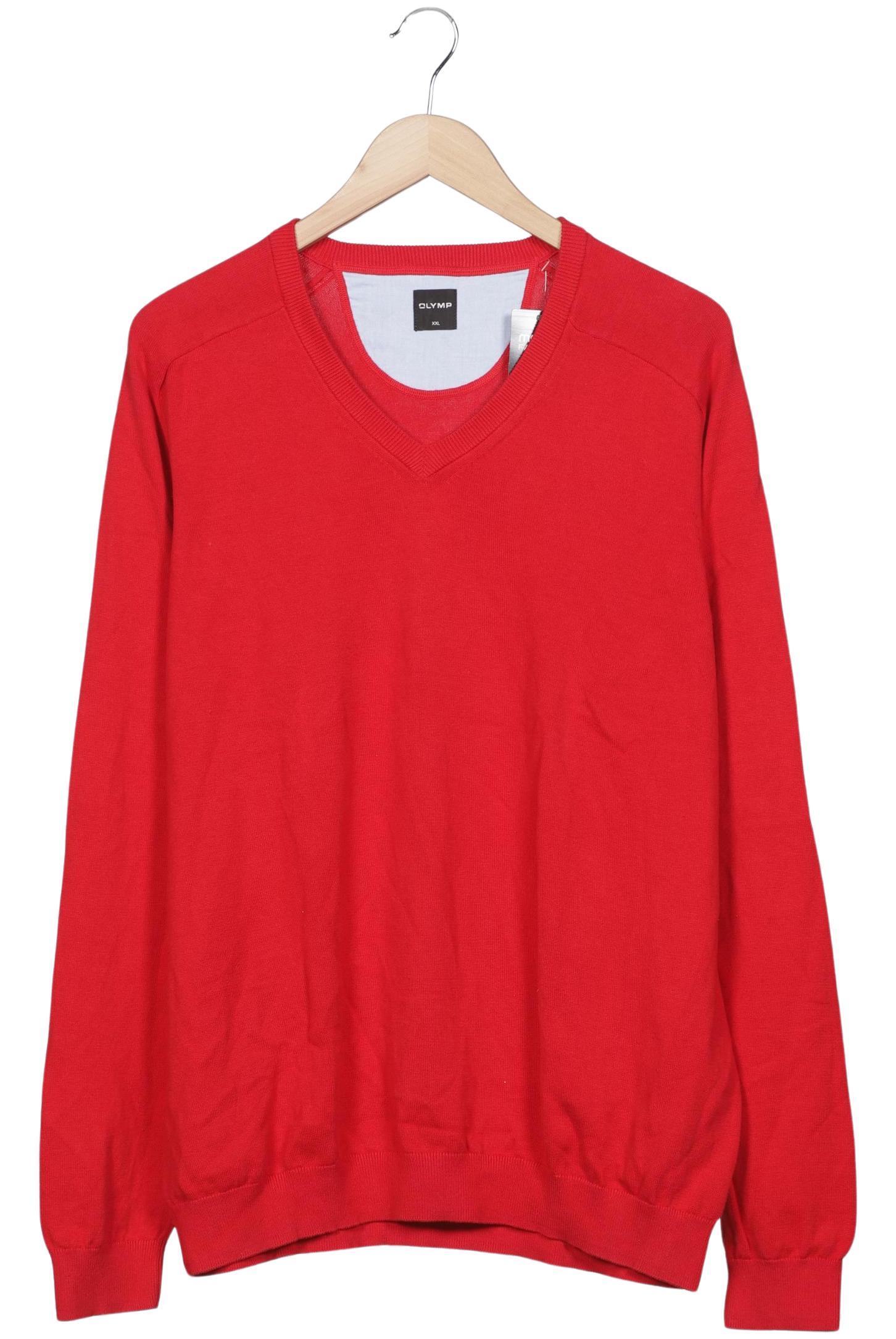 

Olymp Herren Pullover, rot, Gr. 56