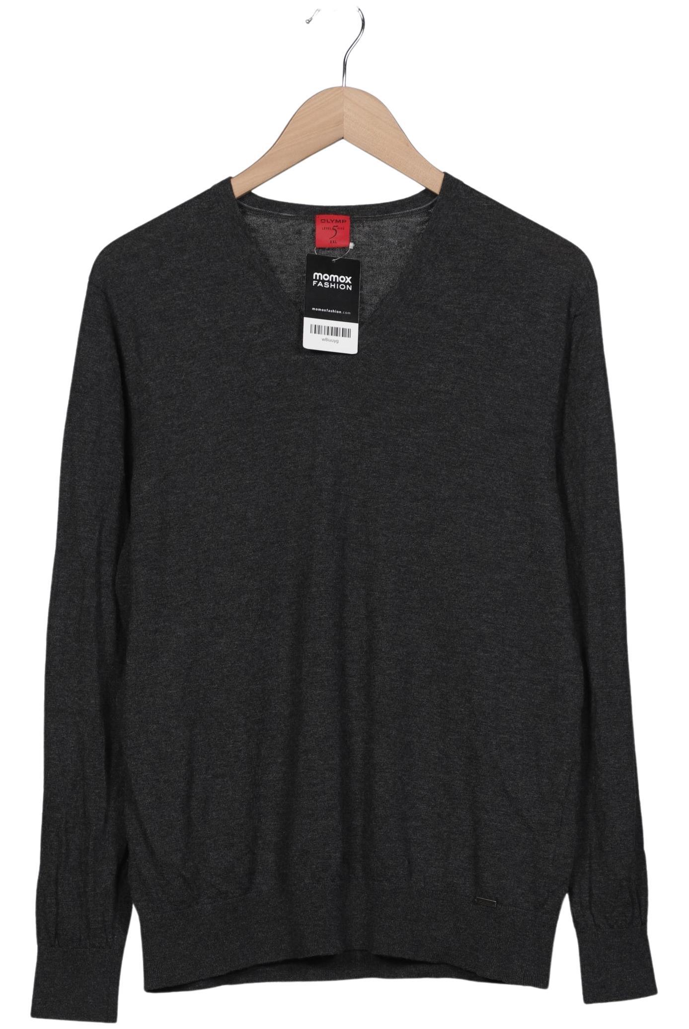 

Olymp Herren Pullover, grau, Gr. 56