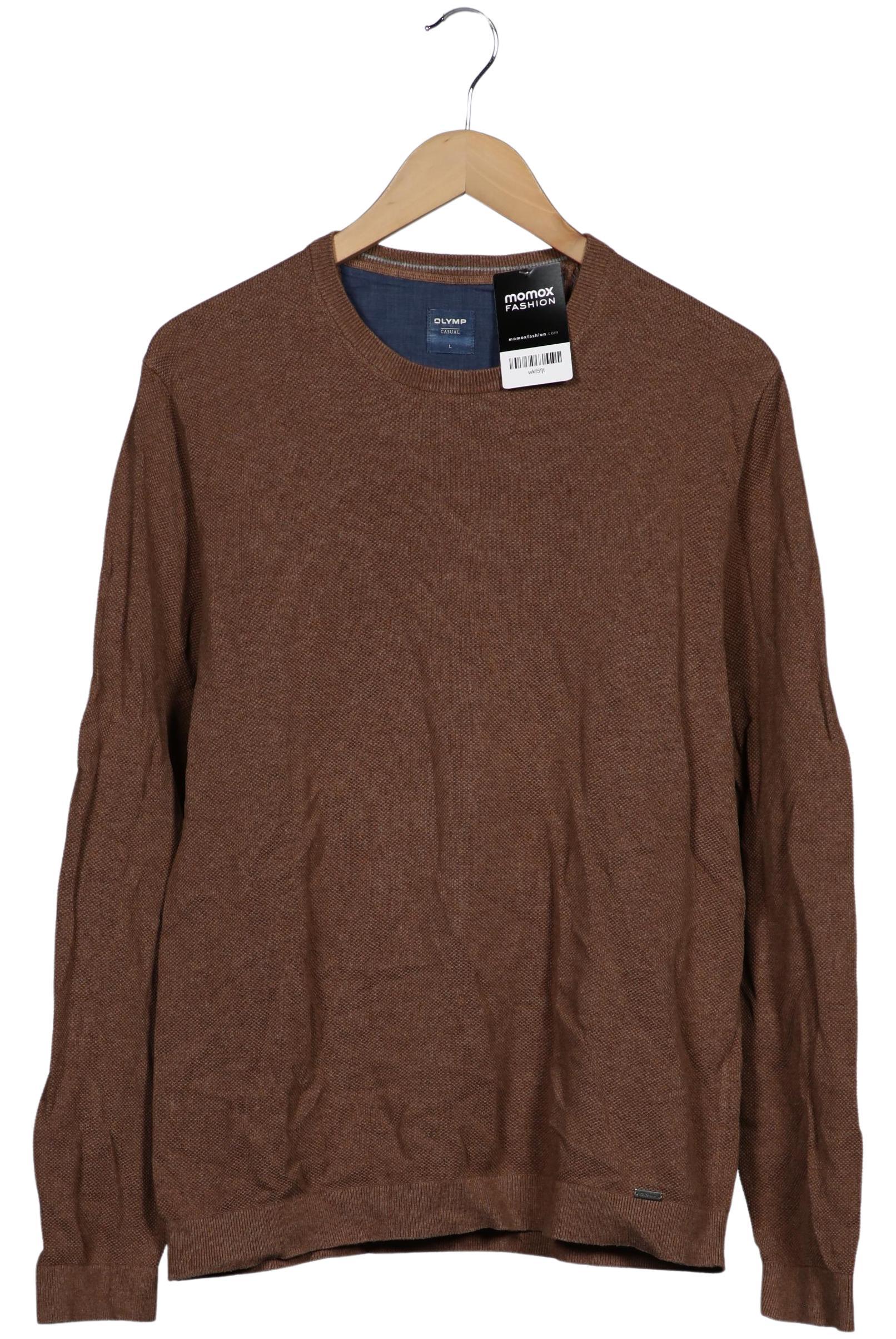 

Olymp Herren Pullover, braun, Gr. 52