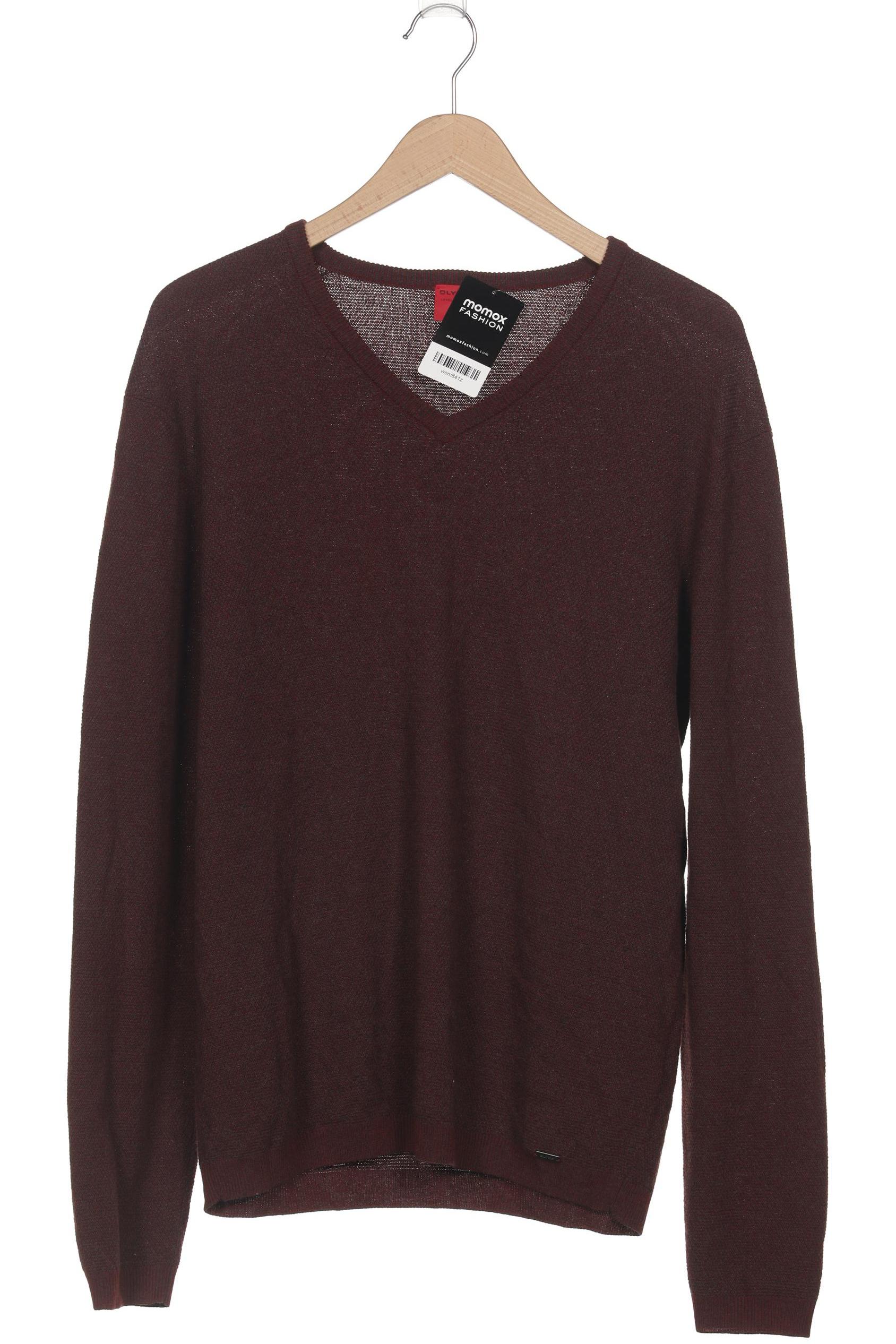 

Olymp Herren Pullover, bordeaux, Gr. 52
