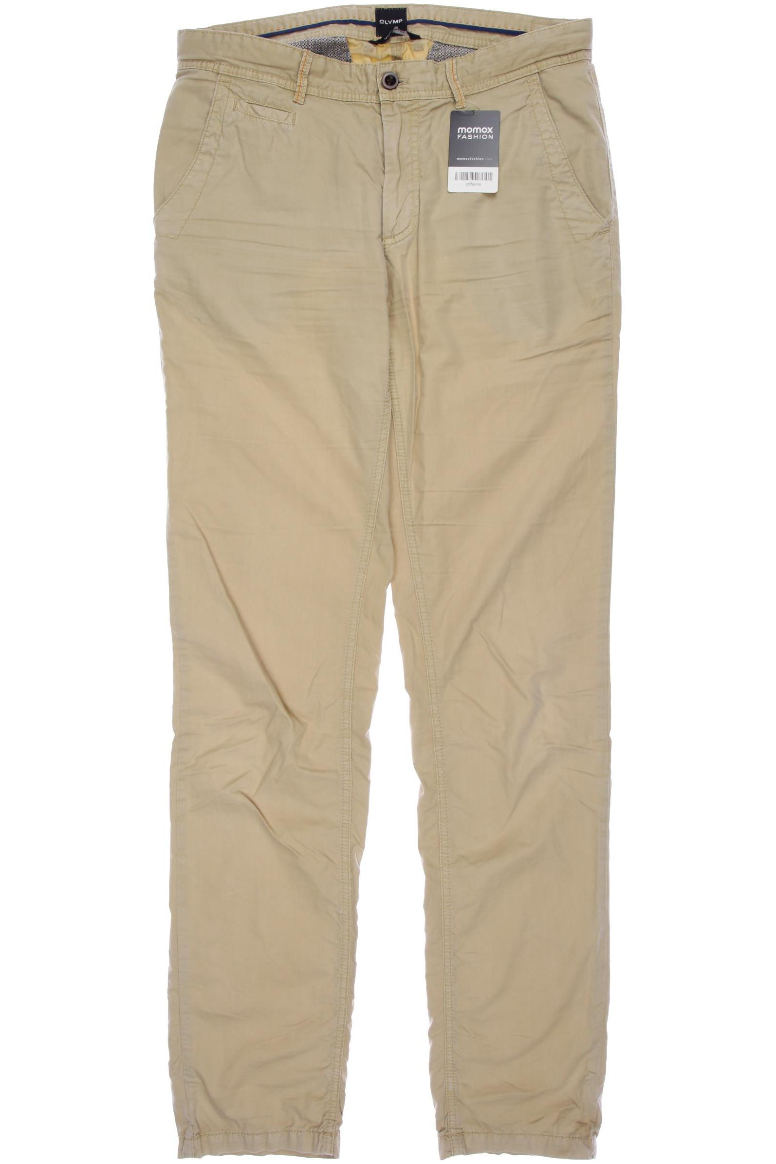 

Olymp Herren Stoffhose, beige, Gr. 52