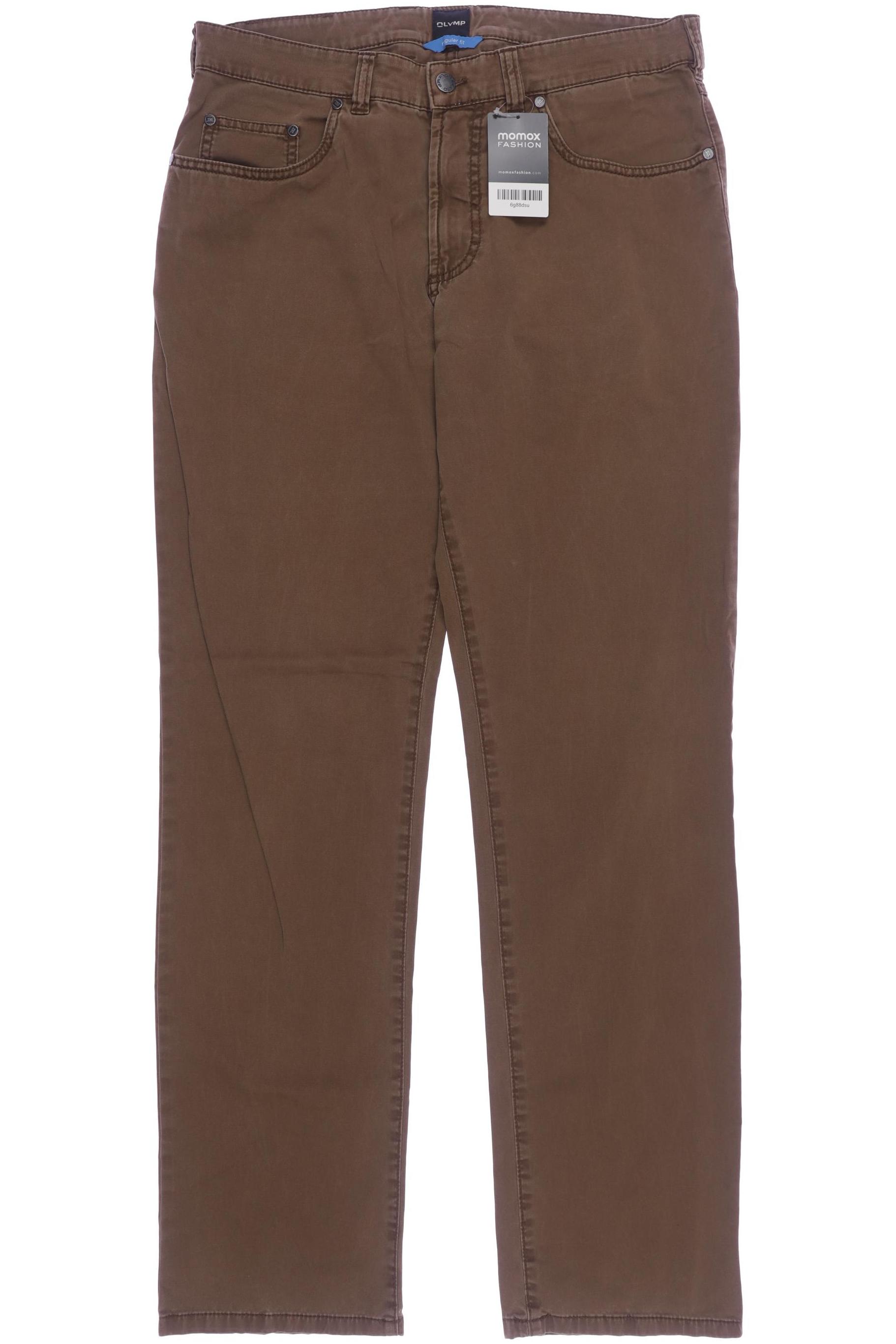 

Olymp Herren Stoffhose, braun, Gr. 34