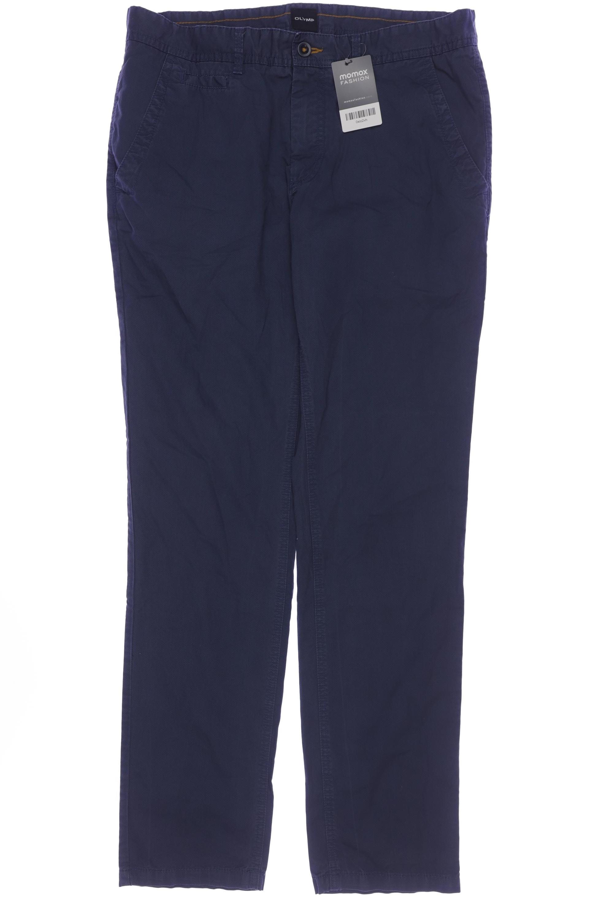 

Olymp Herren Stoffhose, blau, Gr. 36