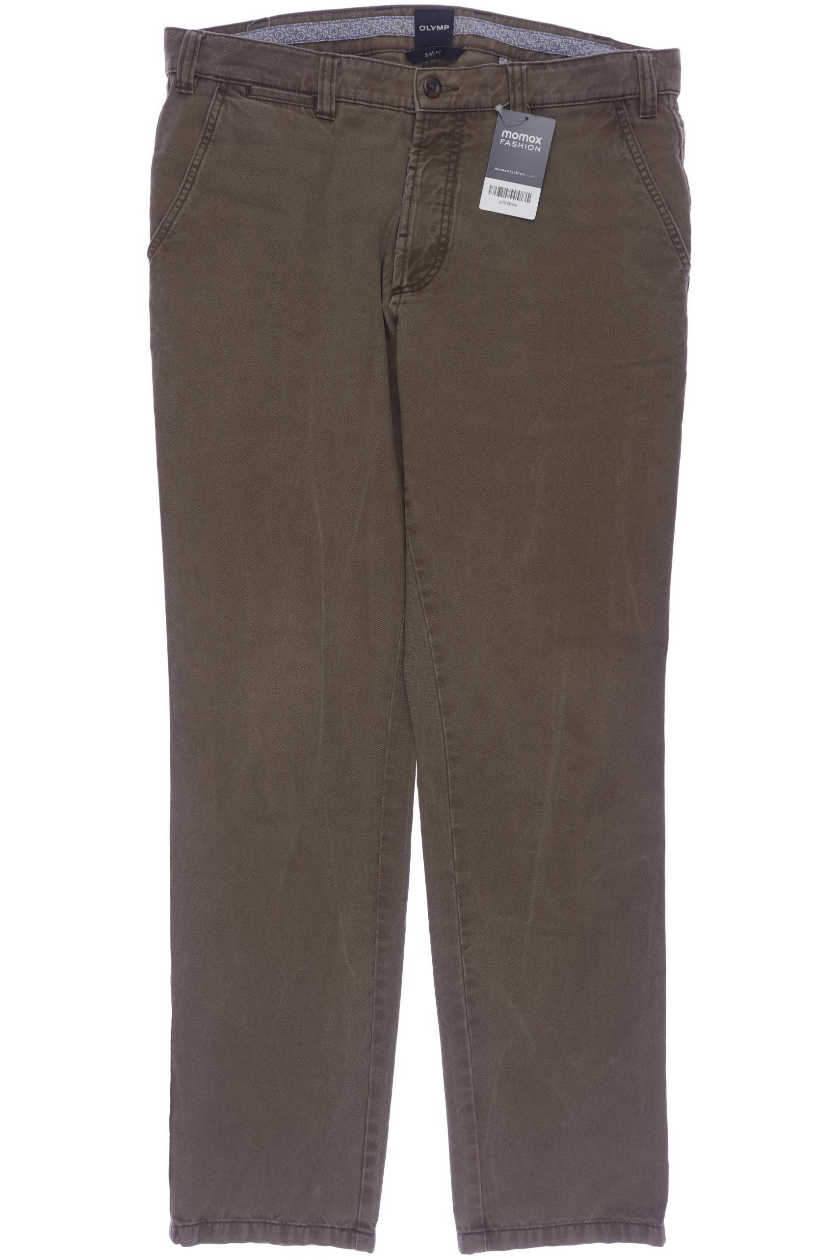 

Olymp Herren Stoffhose, braun, Gr. 36