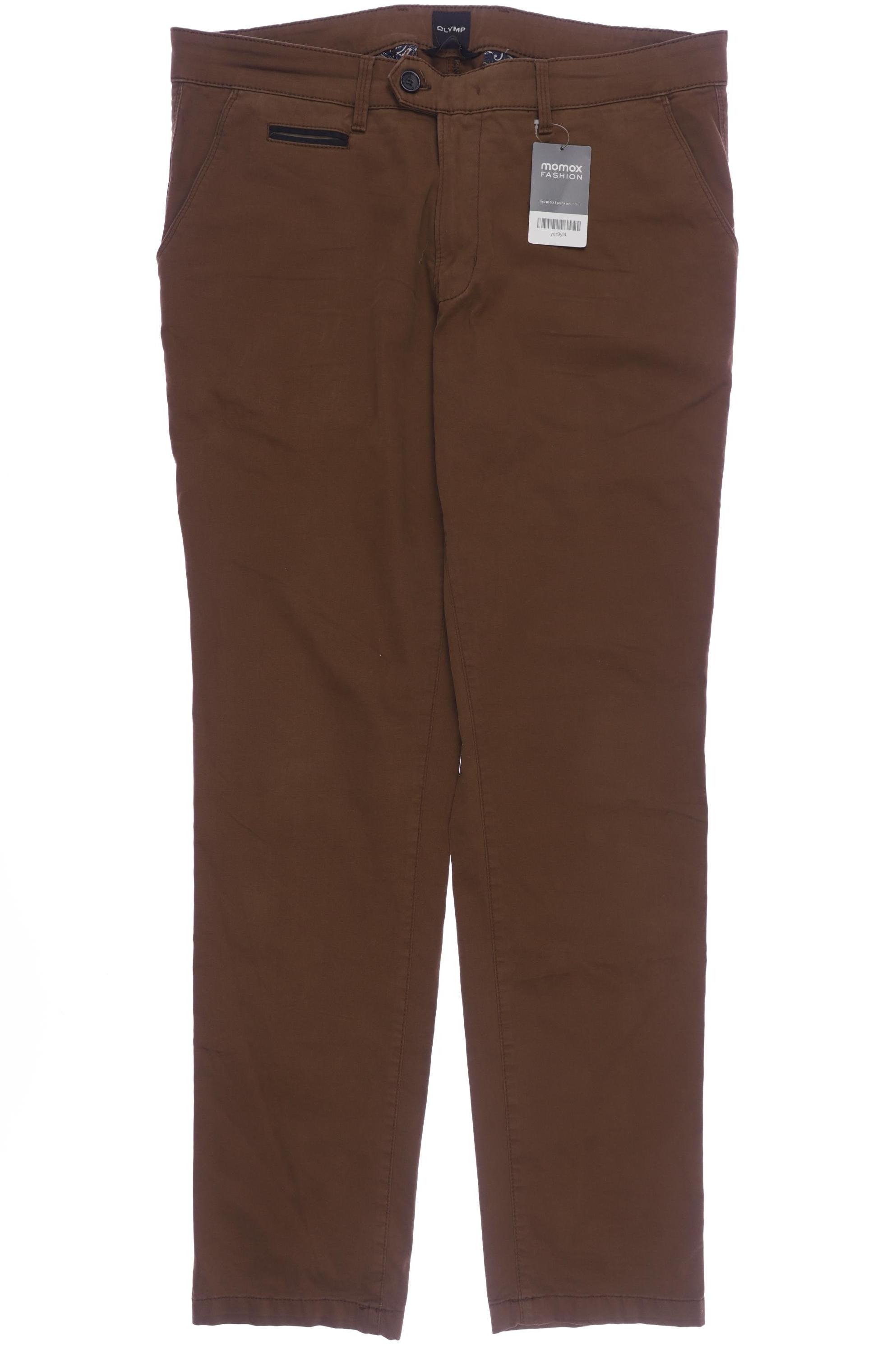 

Olymp Herren Stoffhose, braun, Gr. 36