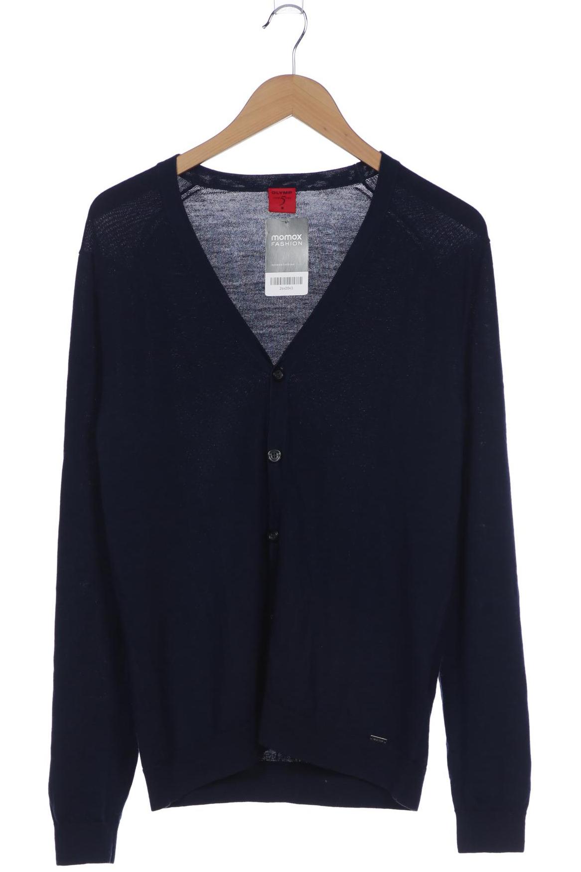 

Olymp Herren Strickjacke, marineblau, Gr. 48