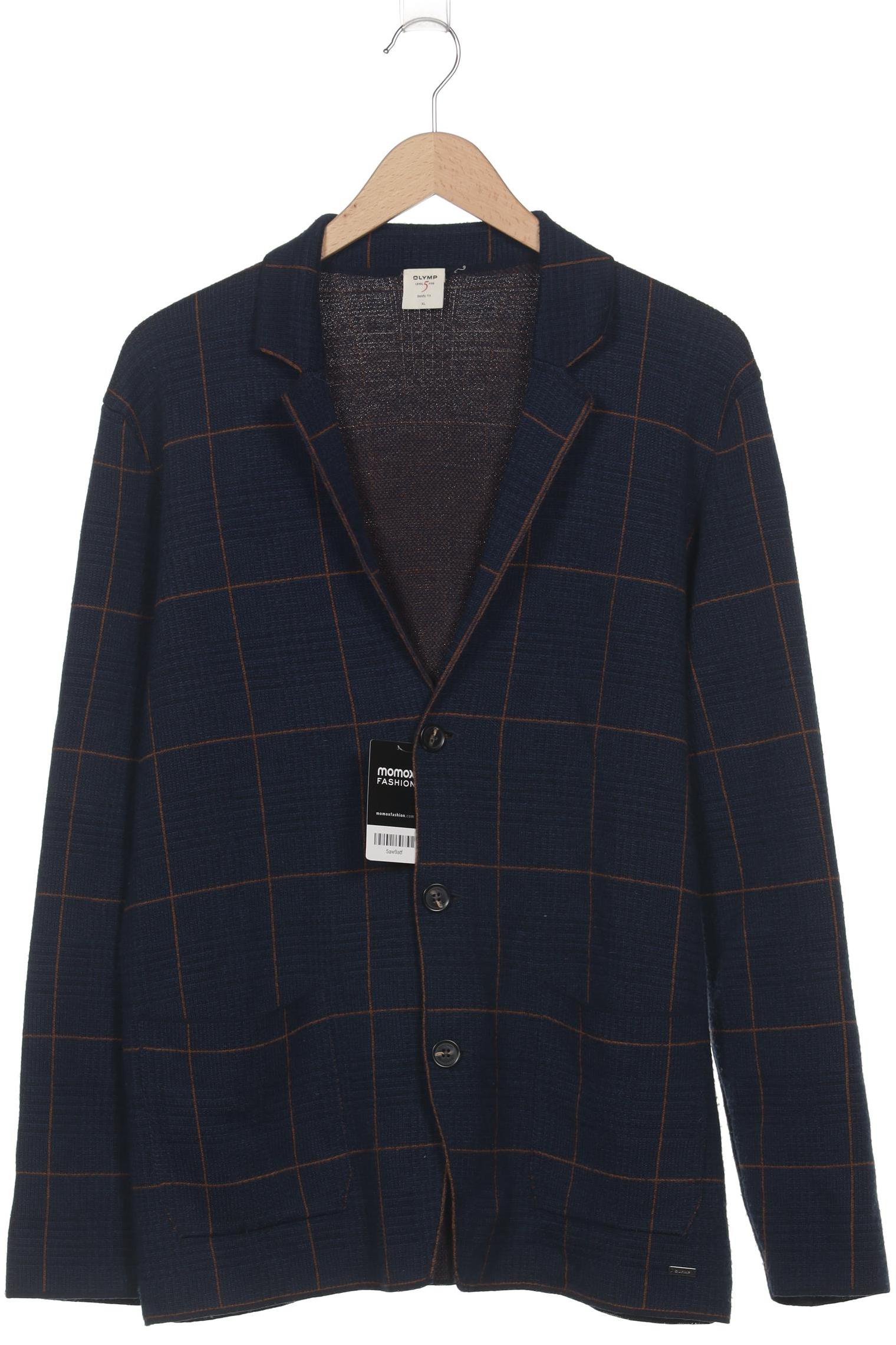 

Olymp Herren Strickjacke, marineblau, Gr. 54
