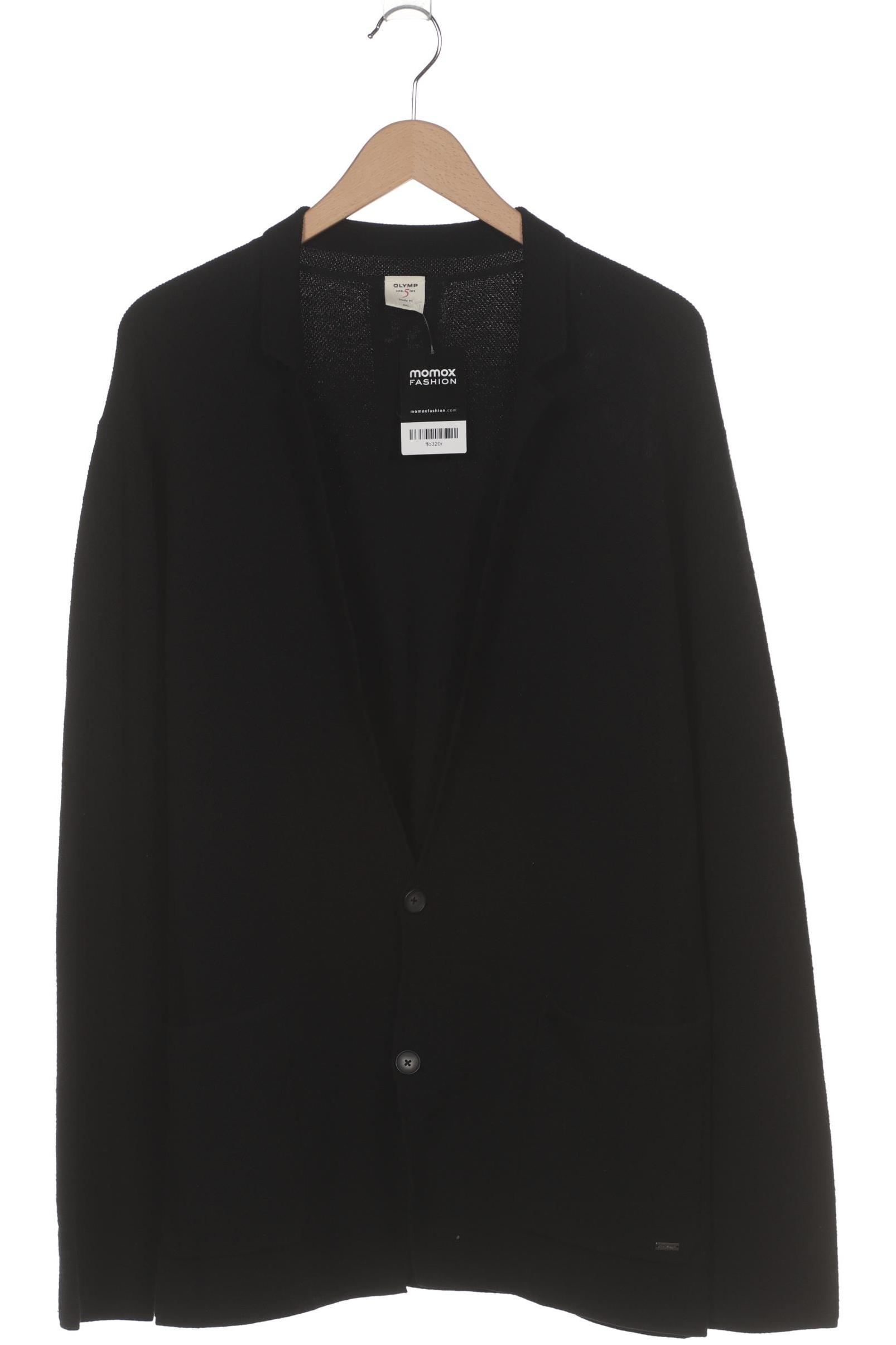 

Olymp Herren Strickjacke, schwarz, Gr. 56