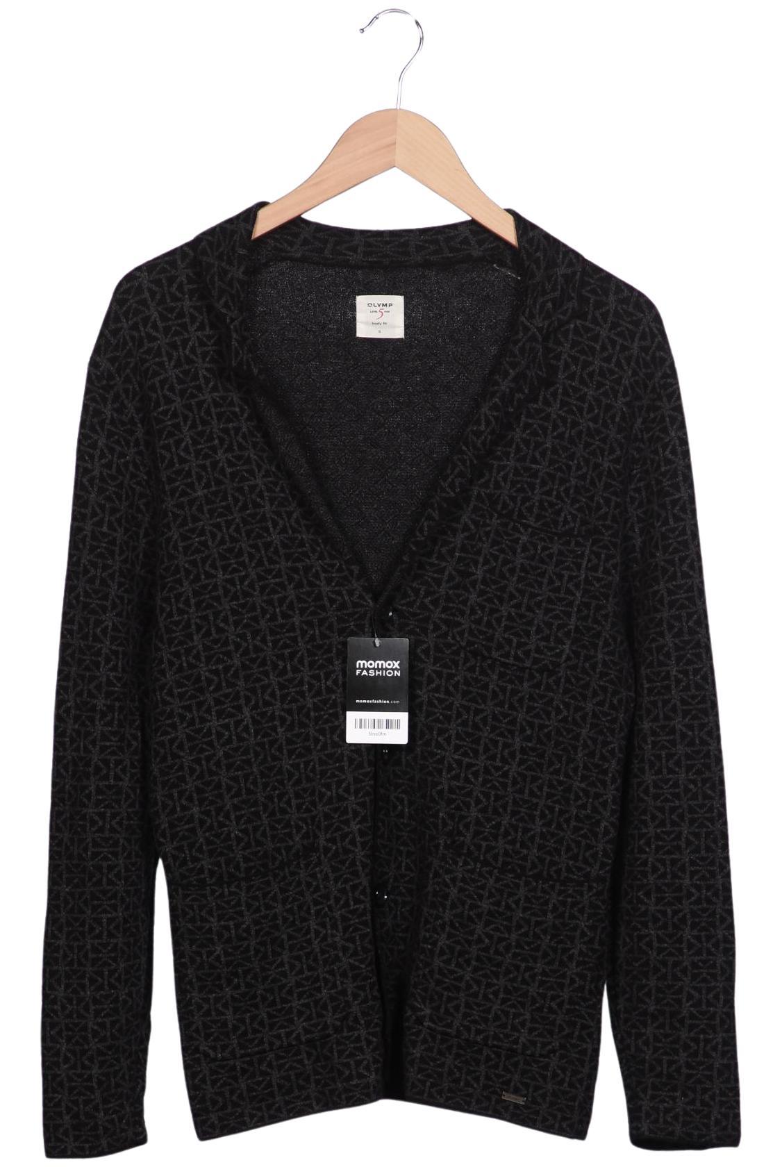 

Olymp Herren Strickjacke, schwarz, Gr. 46