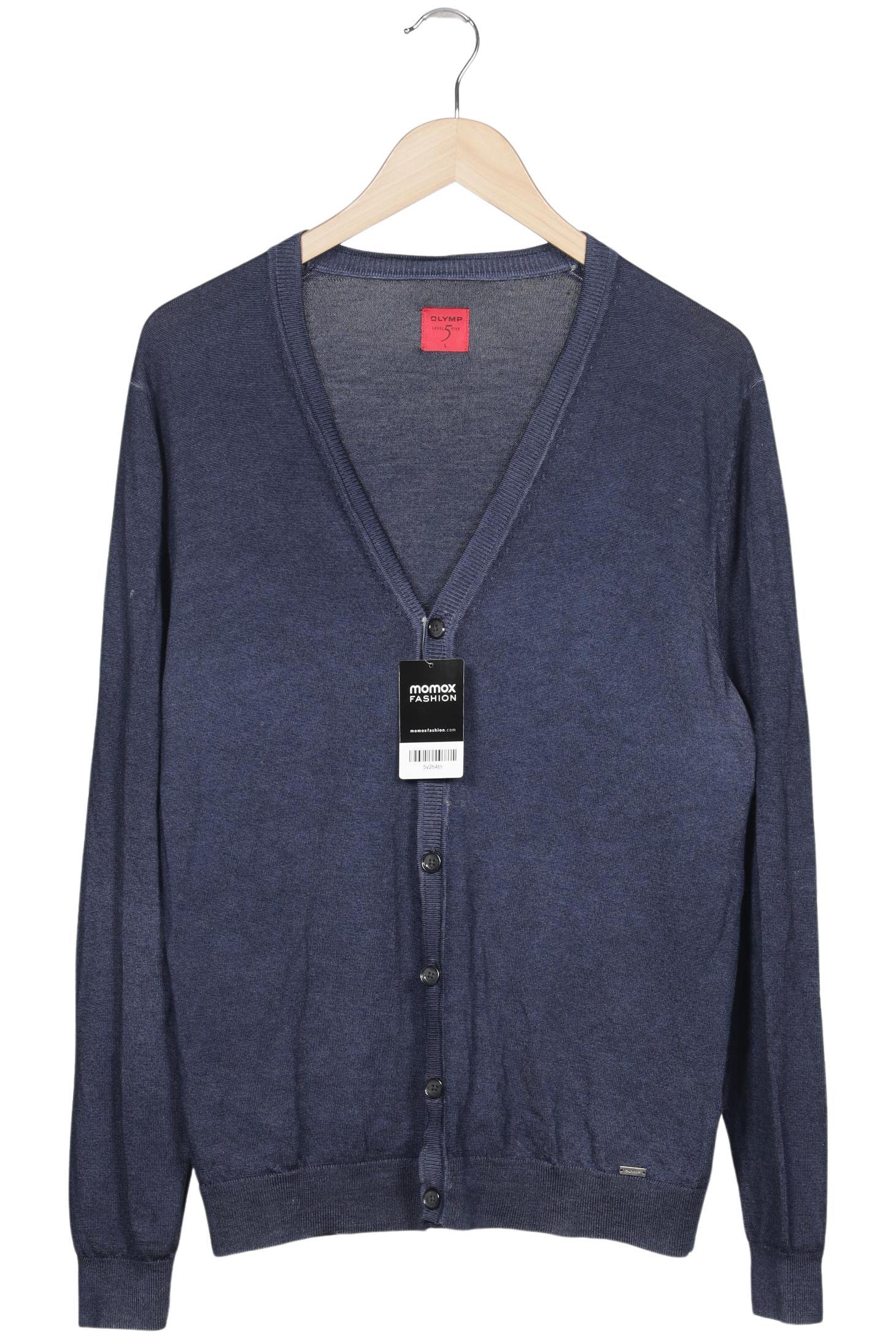 

Olymp Herren Strickjacke, marineblau, Gr. 52