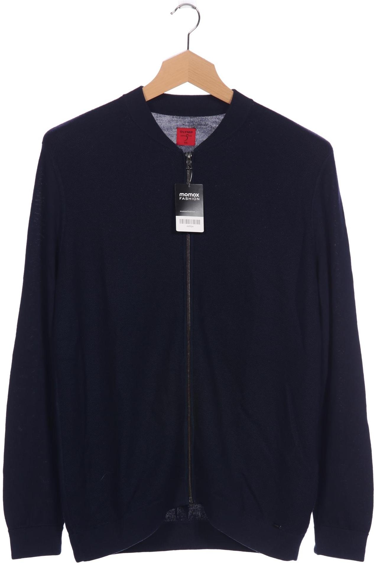 

Olymp Herren Strickjacke, marineblau, Gr. 56