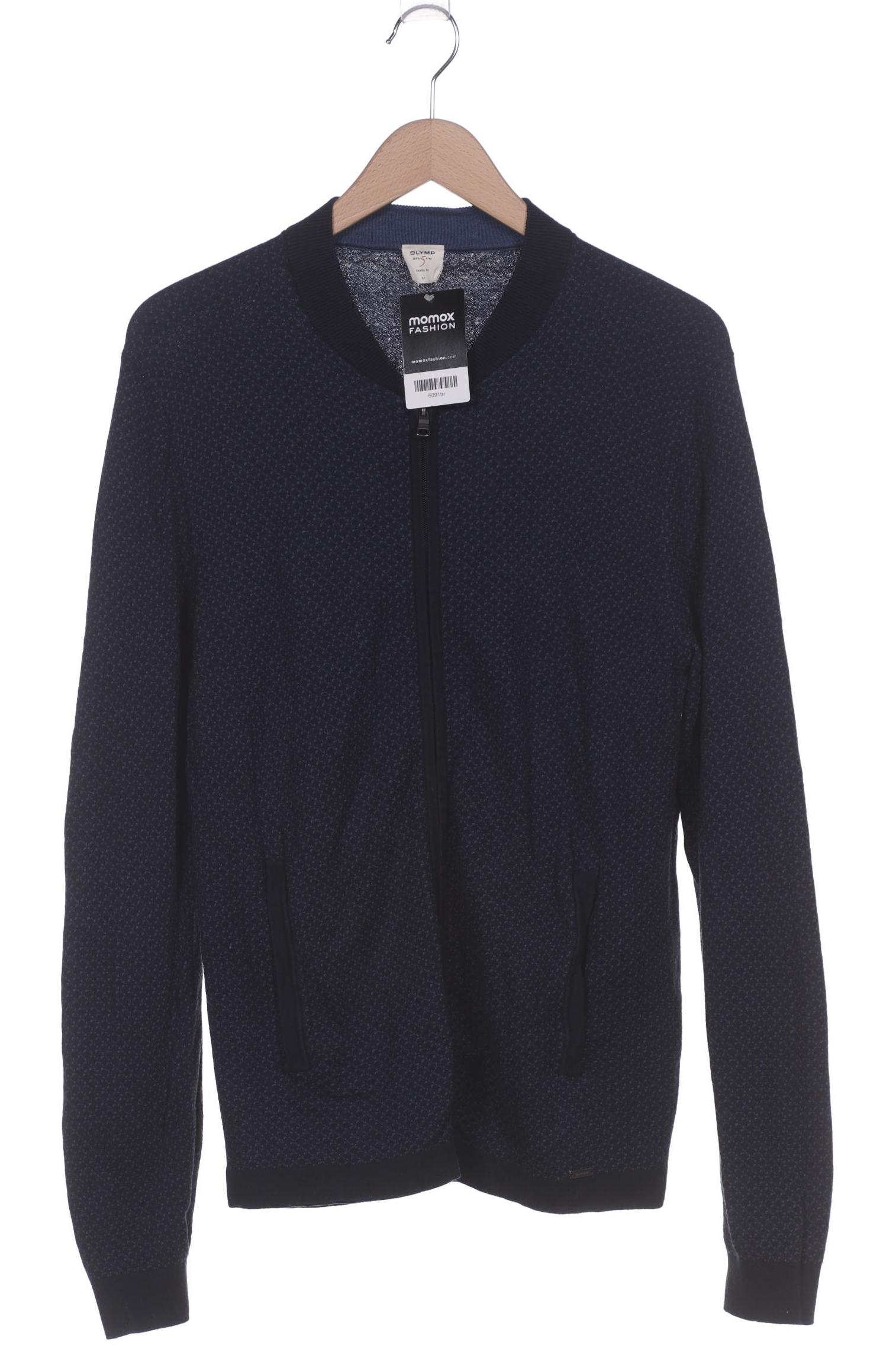 

Olymp Herren Strickjacke, marineblau, Gr. 48