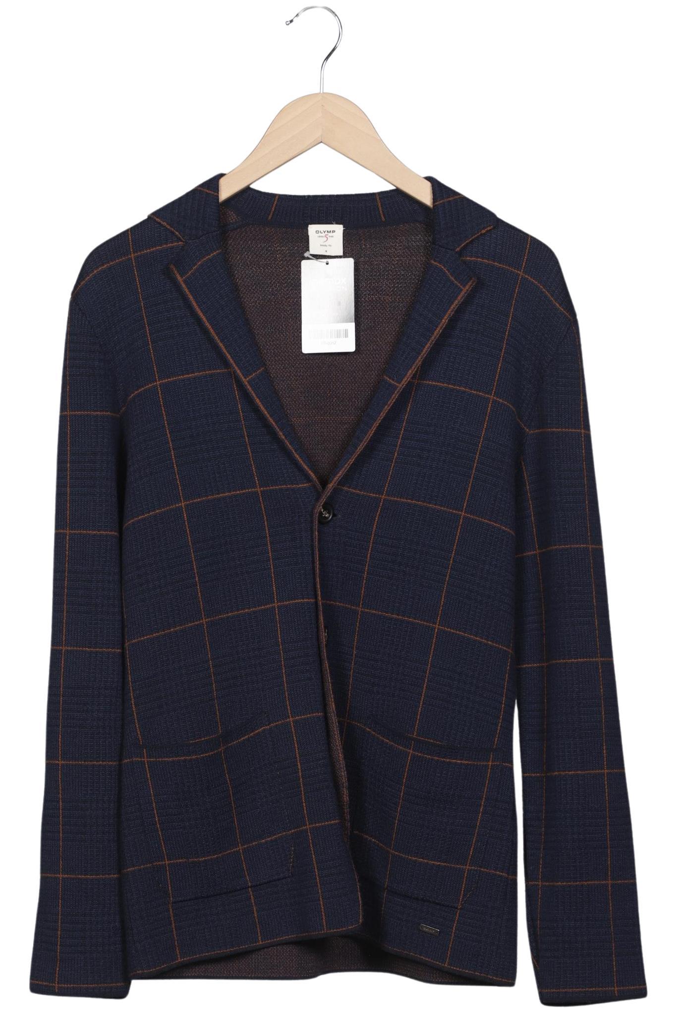 

Olymp Herren Strickjacke, marineblau, Gr. 46