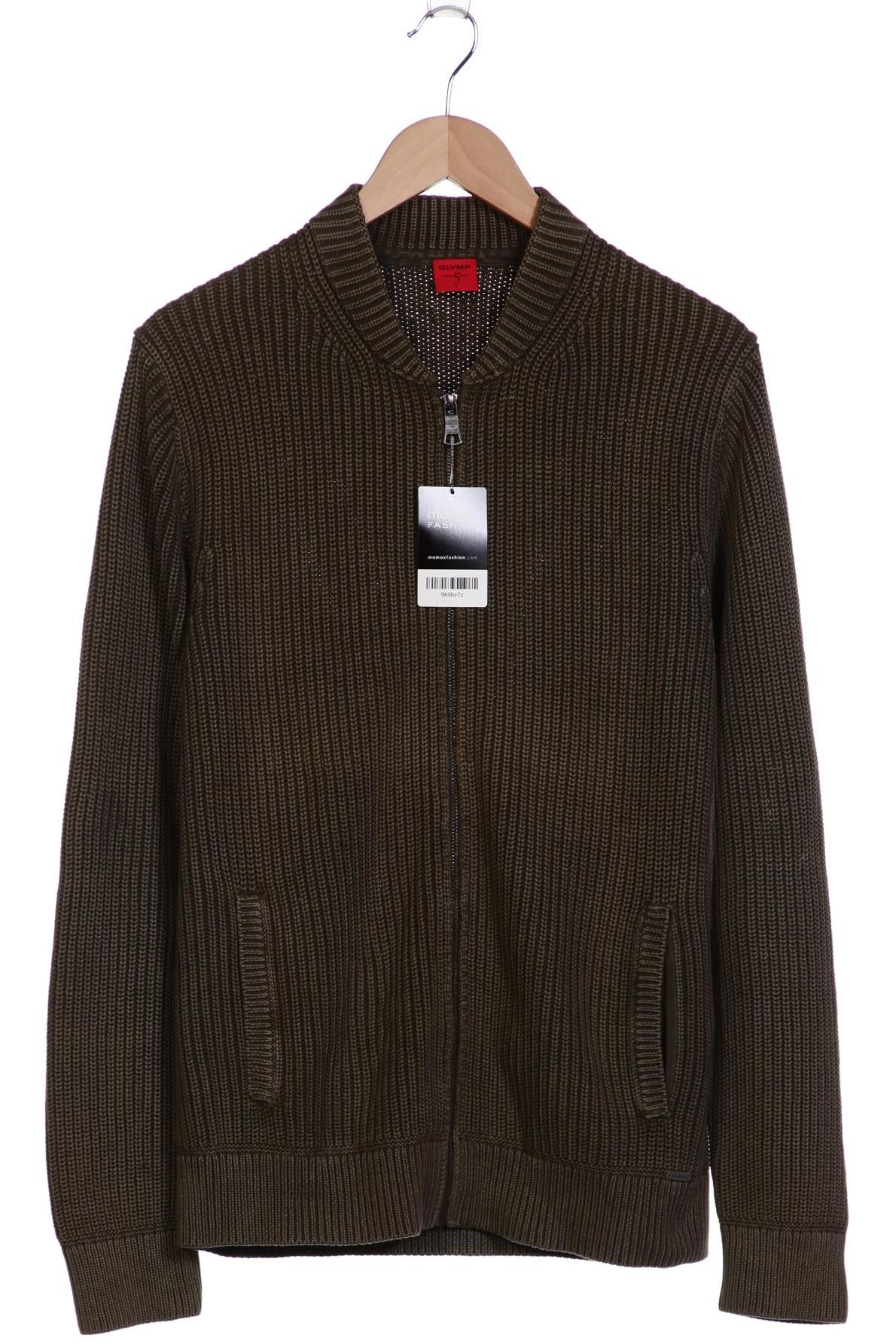 

Olymp Herren Strickjacke, grün, Gr. 52