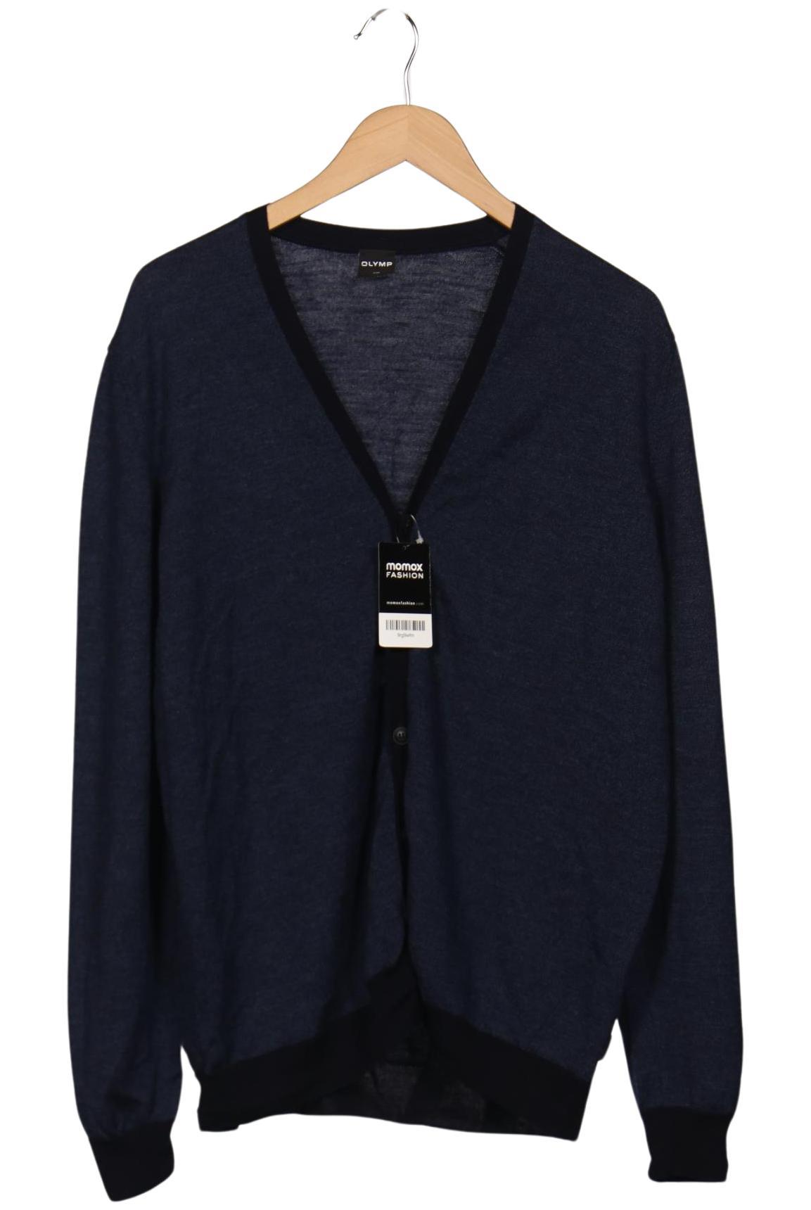

Olymp Herren Strickjacke, blau, Gr. 56