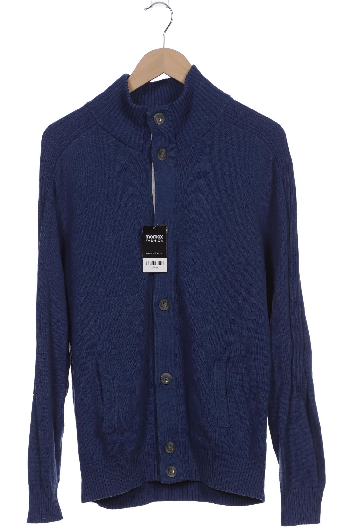 

Olymp Herren Strickjacke, blau, Gr. 54