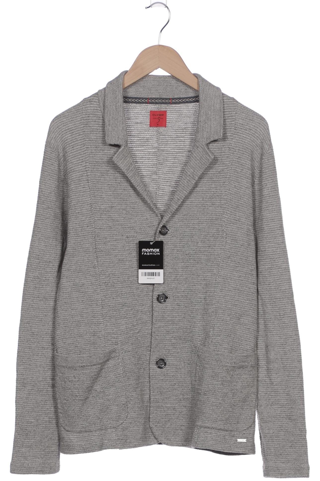 

Olymp Herren Strickjacke, grau, Gr. 48