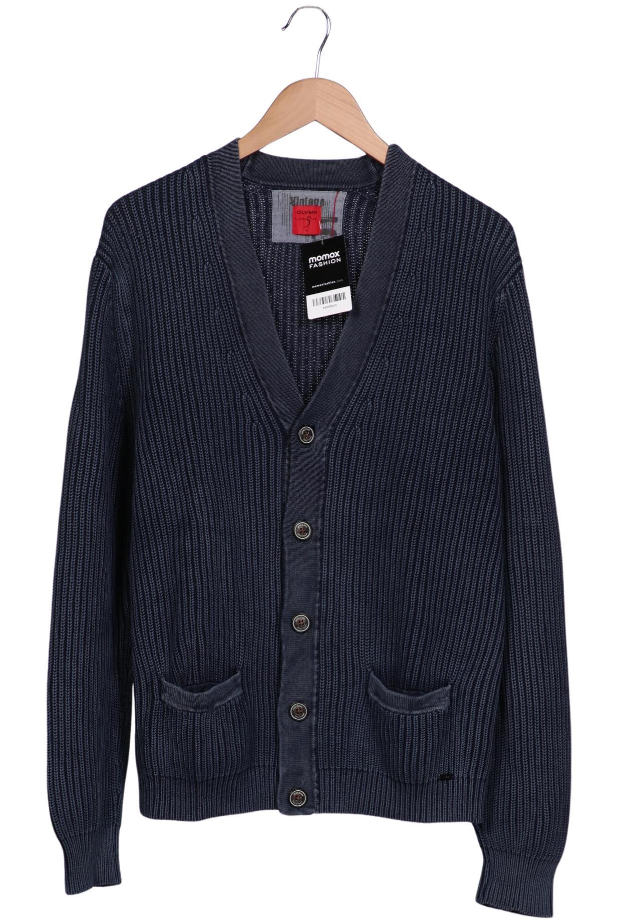 

Olymp Herren Strickjacke, marineblau, Gr. 52