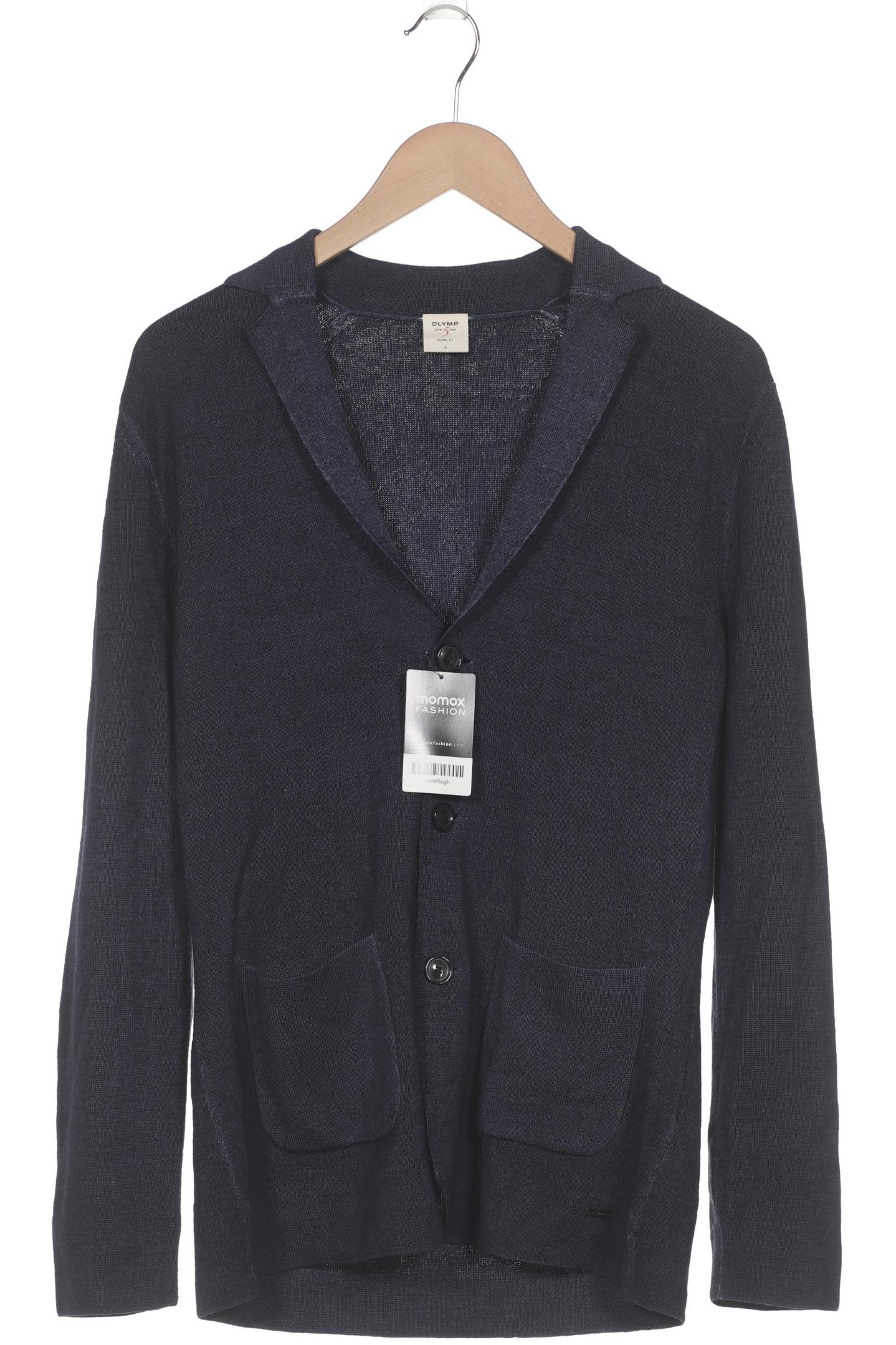 

Olymp Herren Strickjacke, marineblau, Gr. 46