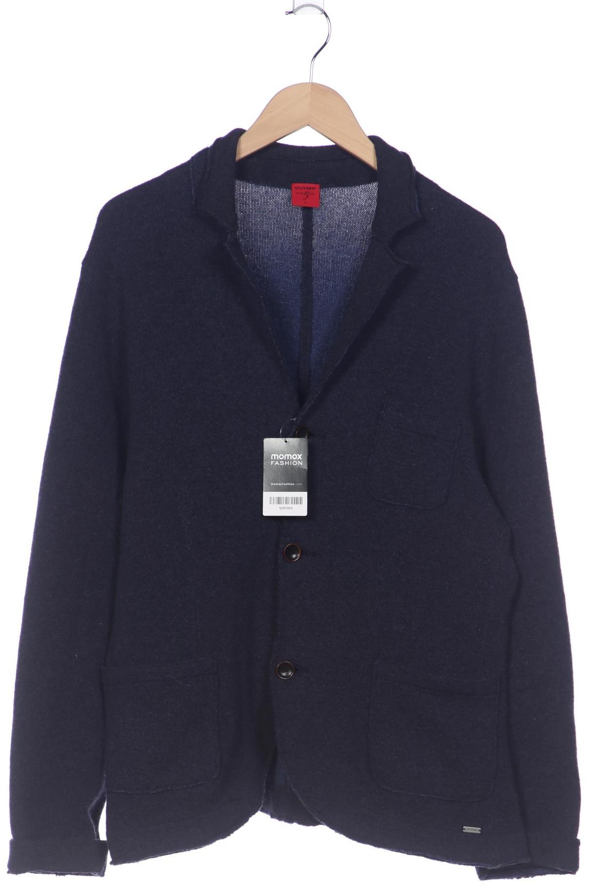 

Olymp Herren Strickjacke, marineblau, Gr. 52