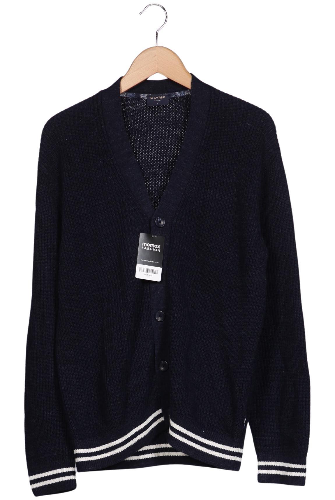 

Olymp Herren Strickjacke, marineblau, Gr. 46