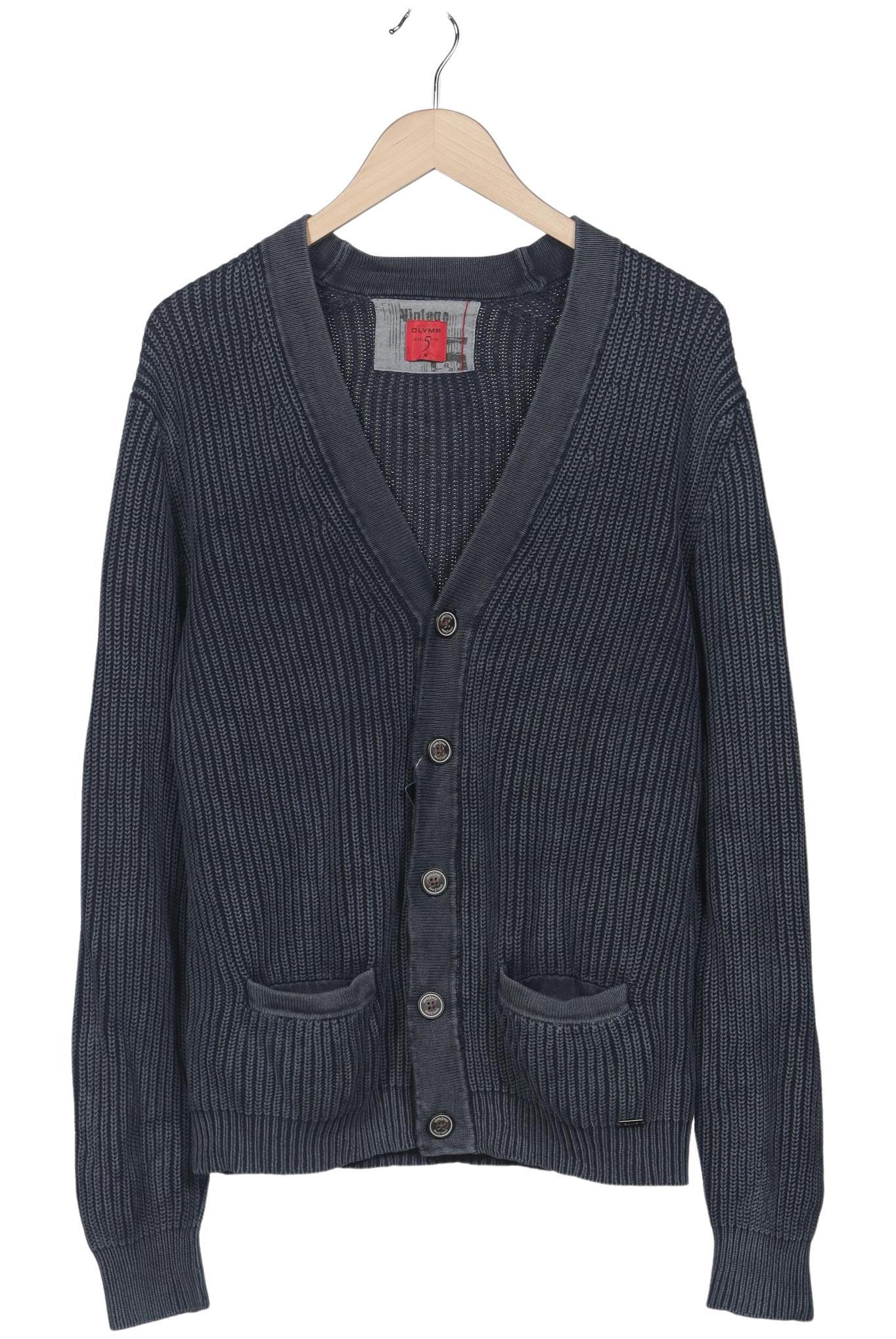 

Olymp Herren Strickjacke, marineblau, Gr. 48