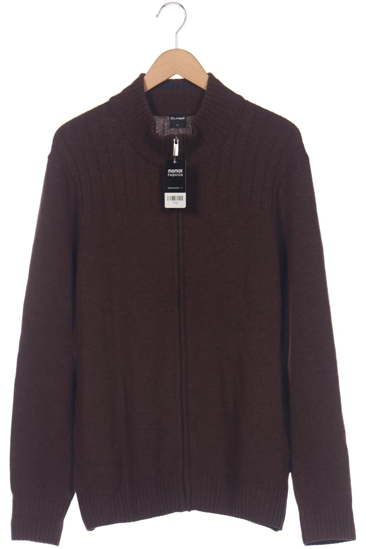 

Olymp Herren Strickjacke, braun, Gr. 54