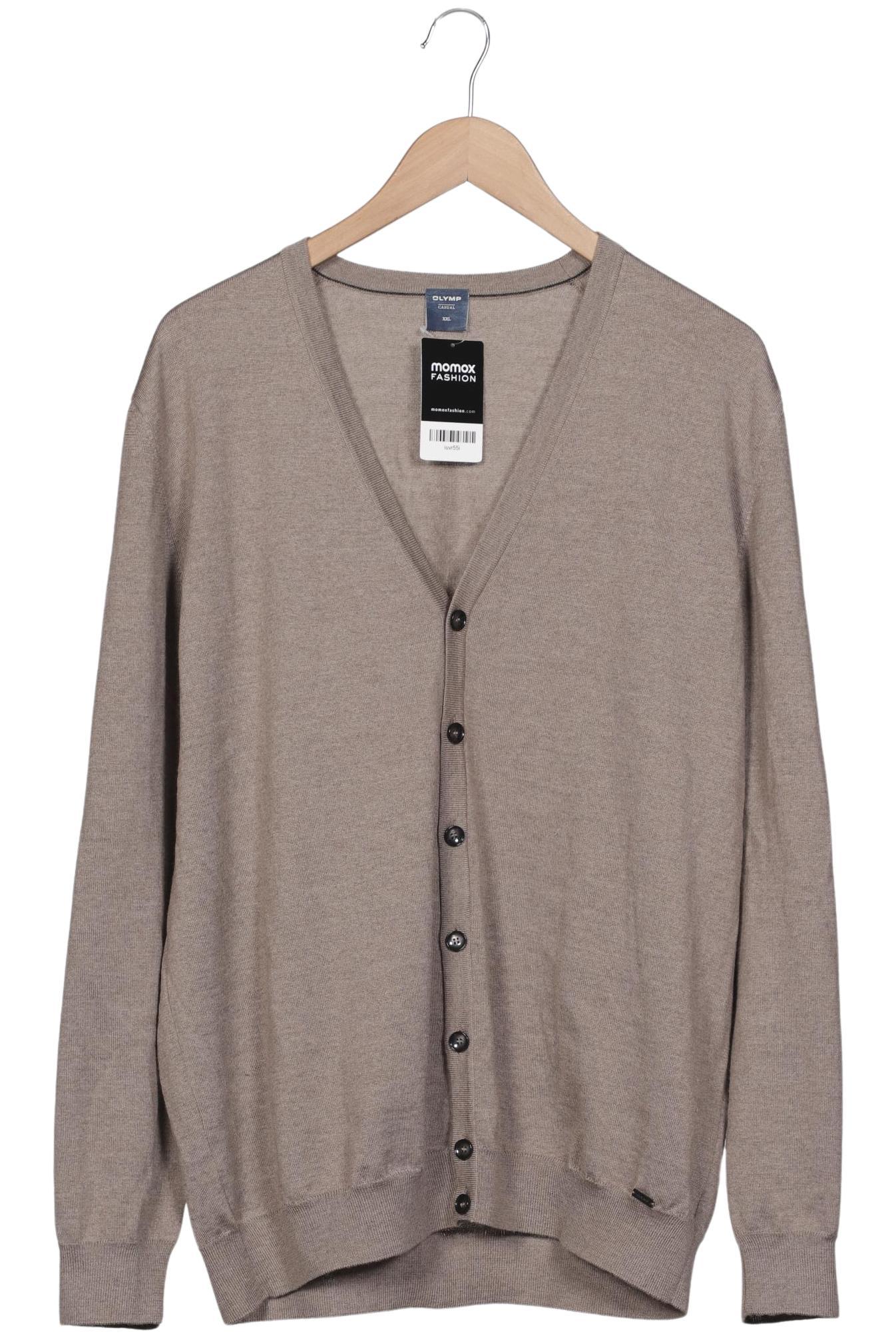 

Olymp Herren Strickjacke, beige, Gr. 56