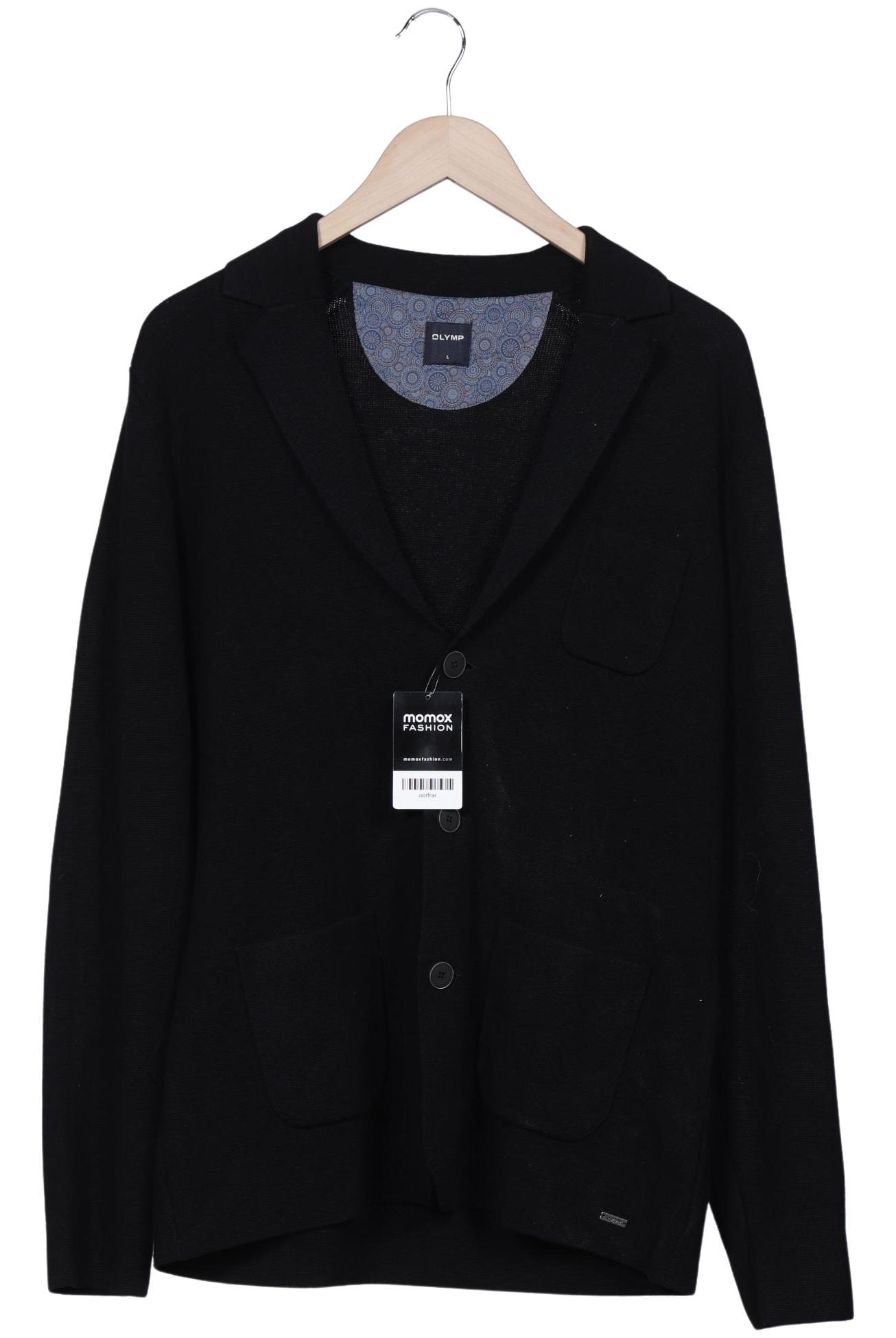 

Olymp Herren Strickjacke, schwarz, Gr. 52