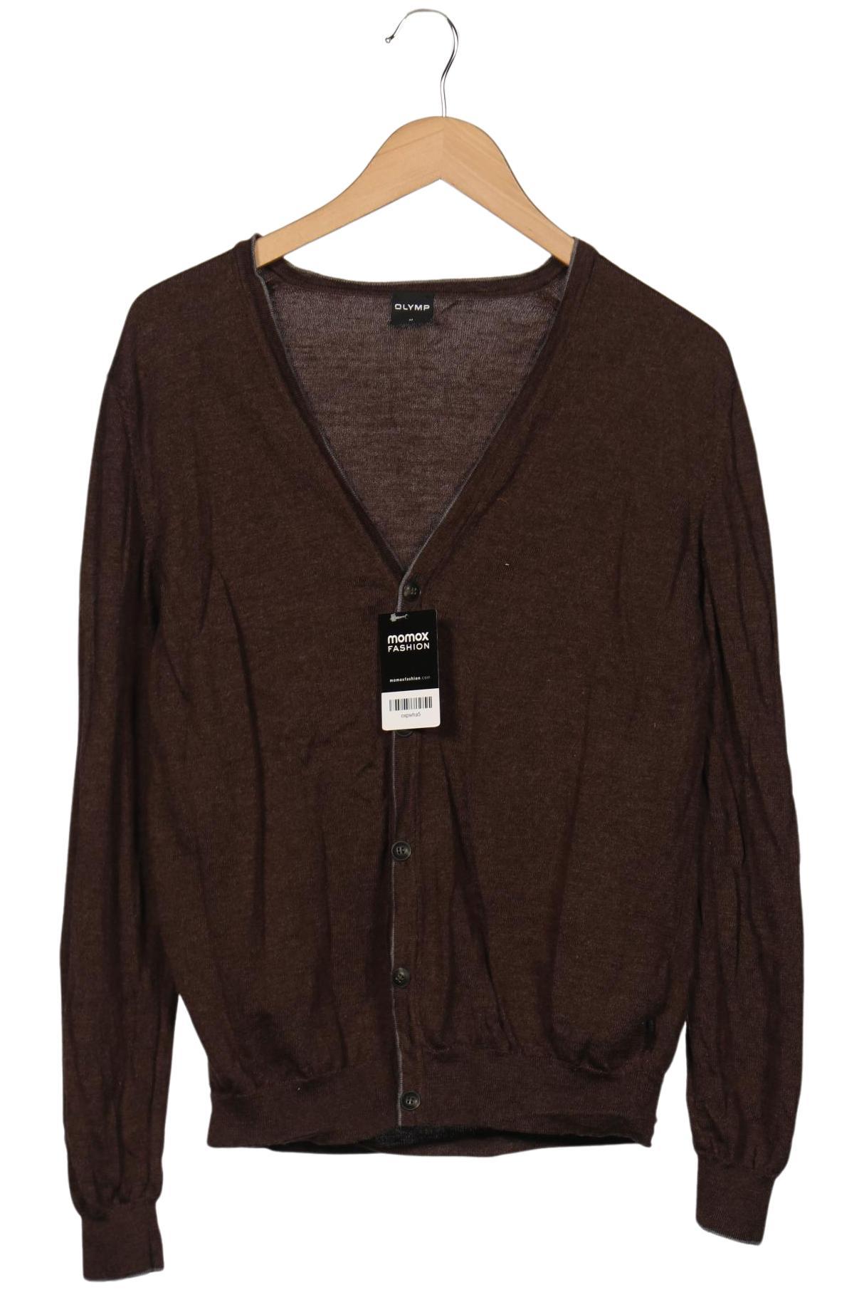 

Olymp Herren Strickjacke, braun, Gr. 48