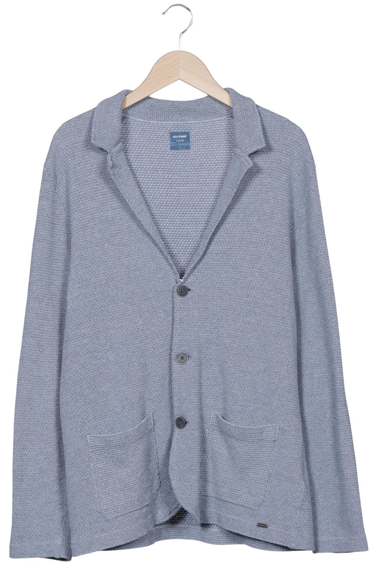

Olymp Herren Strickjacke, hellblau, Gr. 52